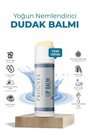 The Provee Reponses Aromasız Klasik Organik İçerikli Dudak Bakım Kremi 5 Ml.