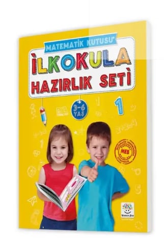 Yaş İlkokula Hazırlık Seti (Toplama Çıkarma İşlem Becerisi, Geometrik Şekiller, Ritmik Sayma, Pr 3-6 Yaş