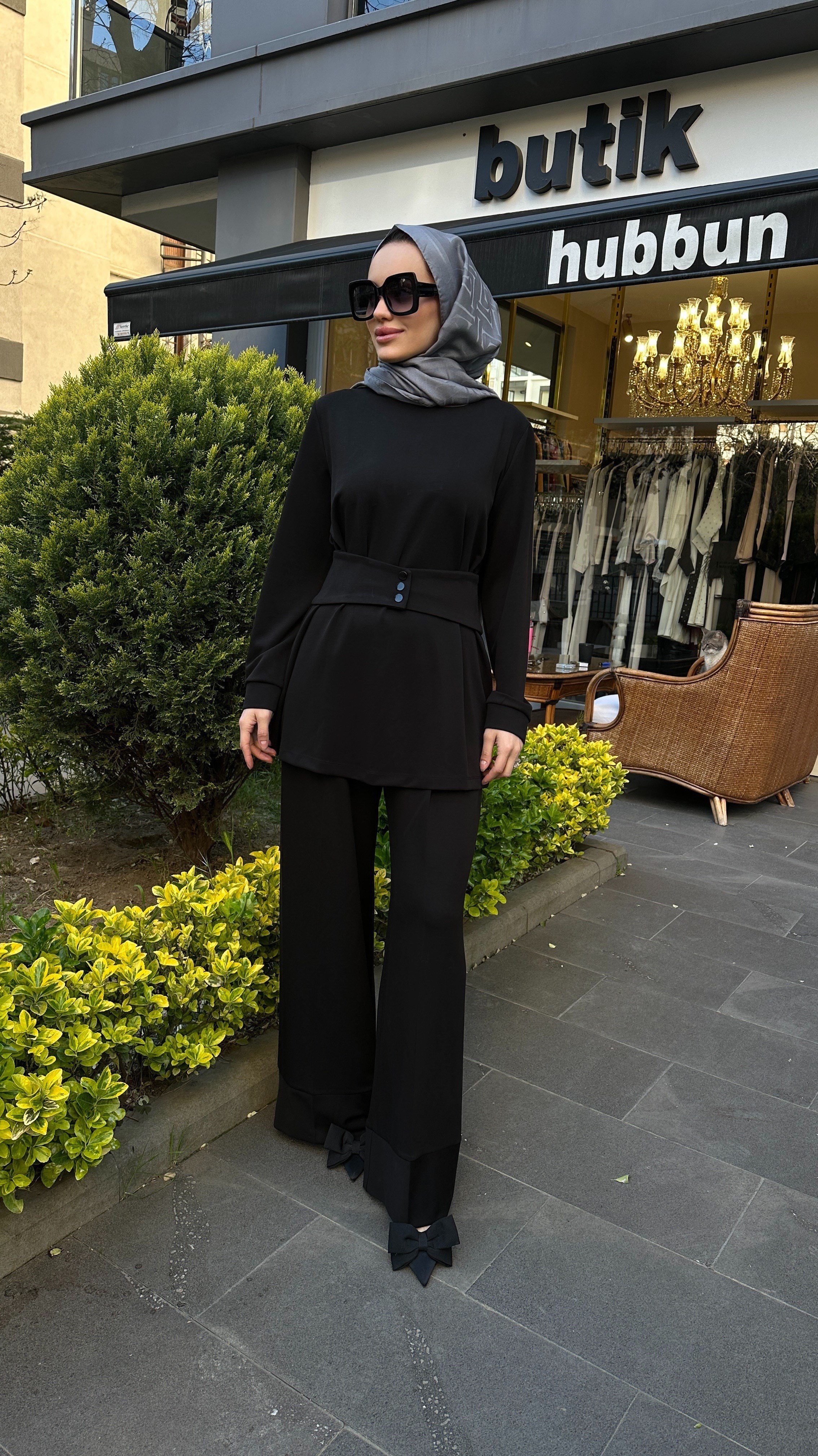 Beli Korsajlı Takım