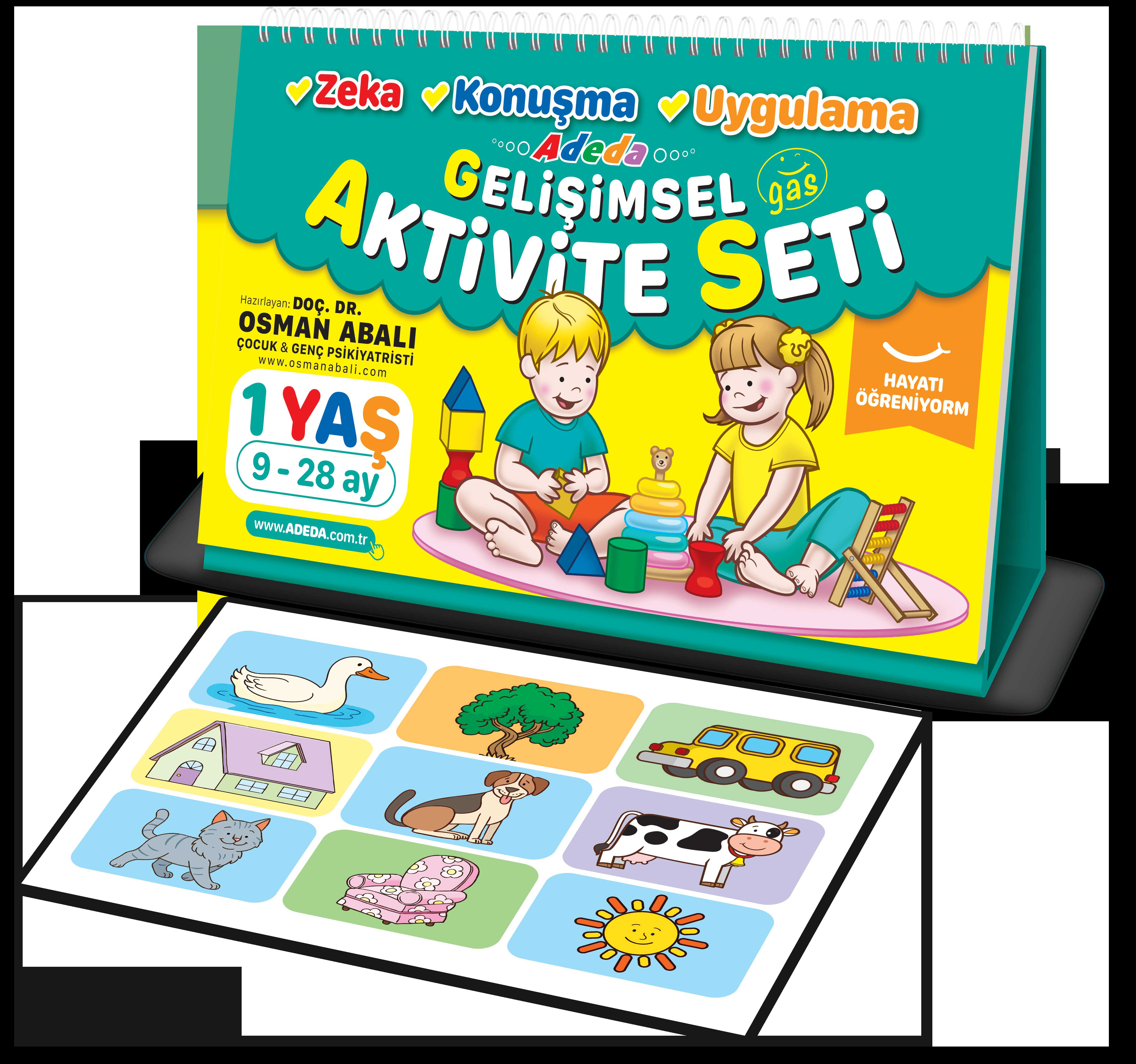 1 Yaş Gelişimsel Aktivite Seti