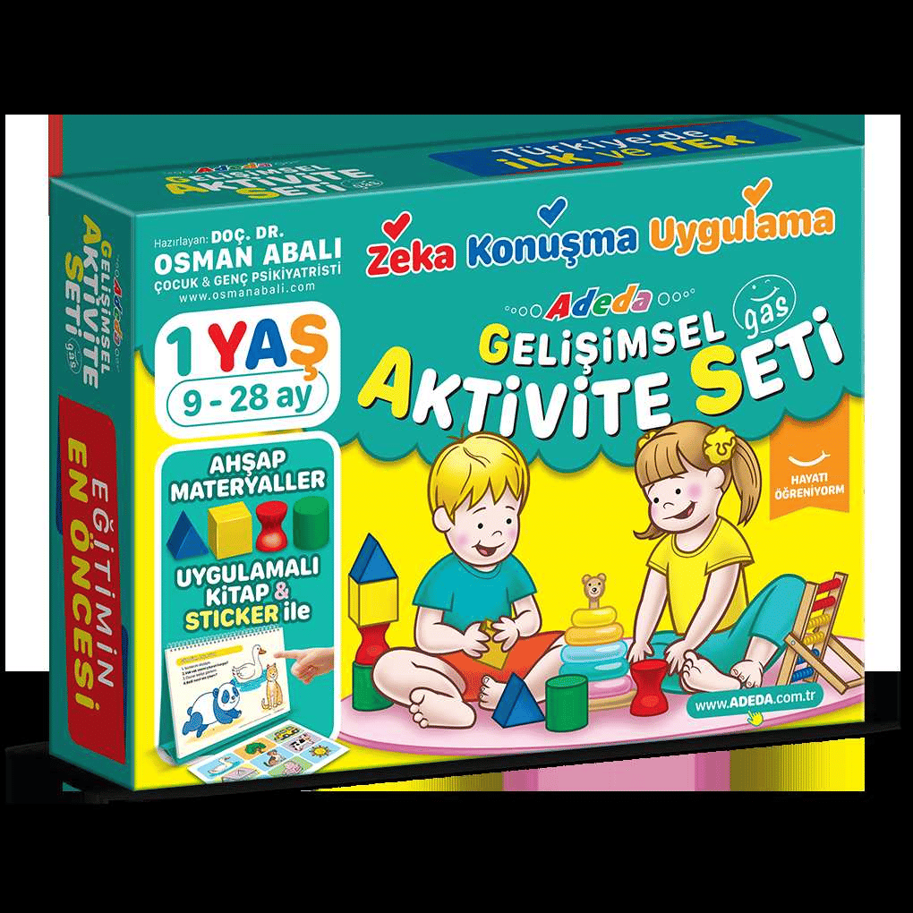 1 Yaş Gelişimsel Aktivite Seti