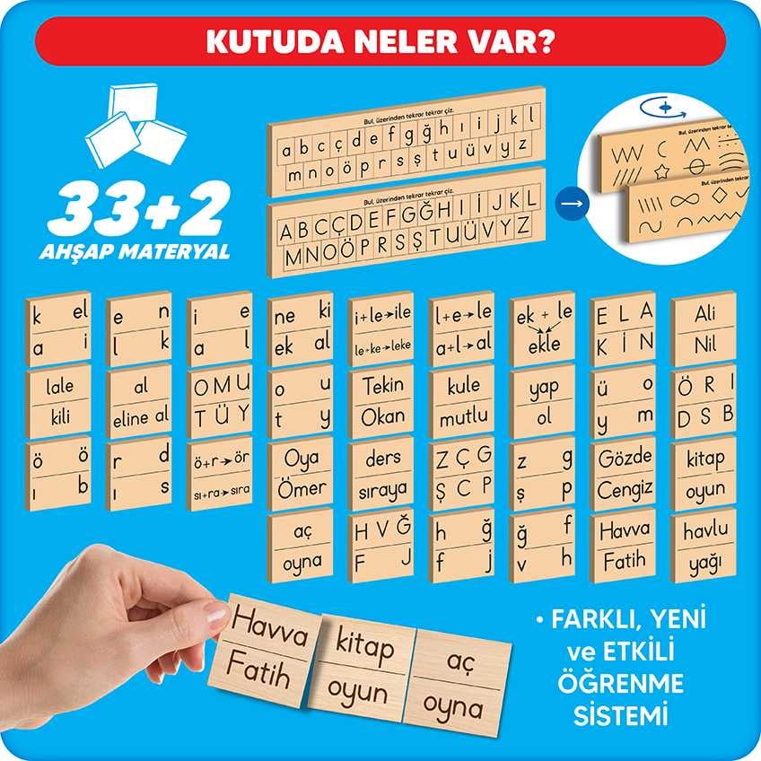 Adeda İlk Okuma Yazma Seti
