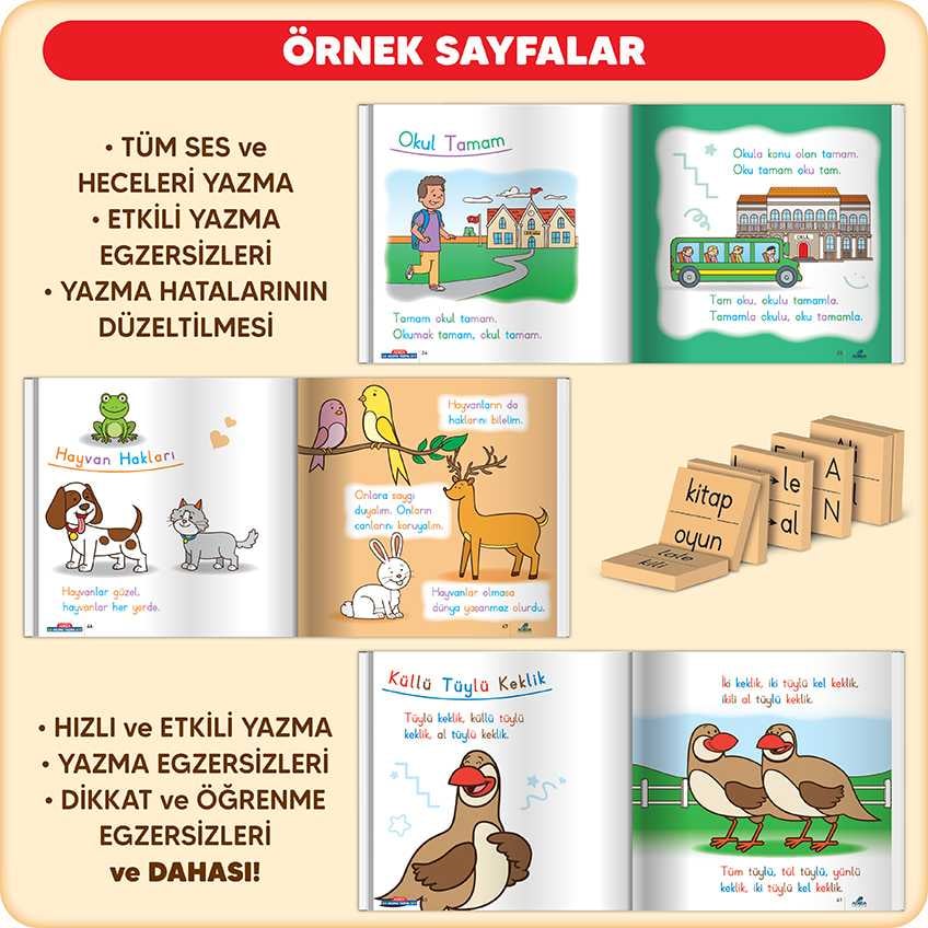 Adeda İlk Okuma Yazma Seti