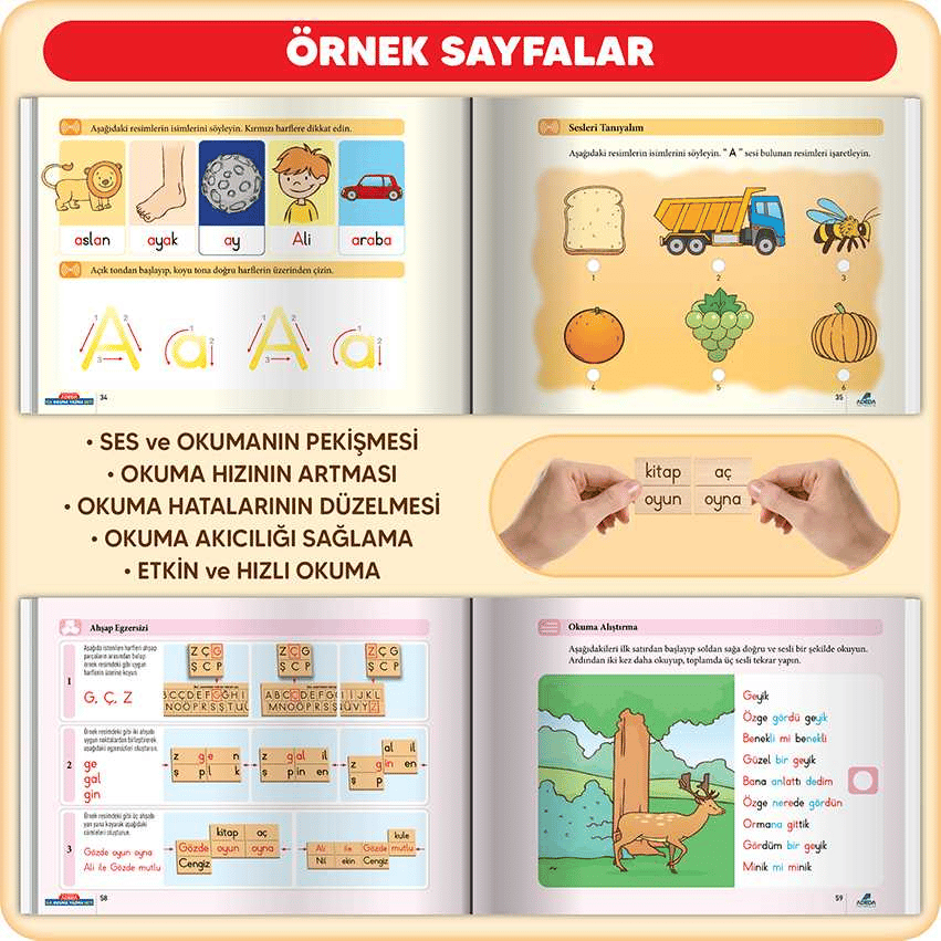 Adeda İlk Okuma Yazma Seti