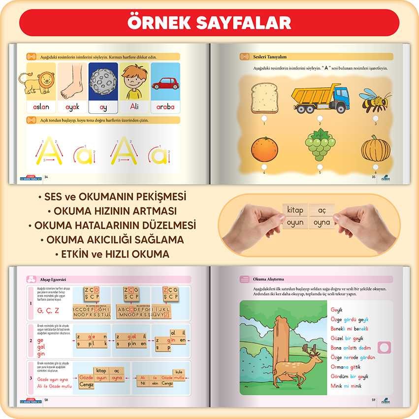 Adeda İlk Okuma Yazma Seti