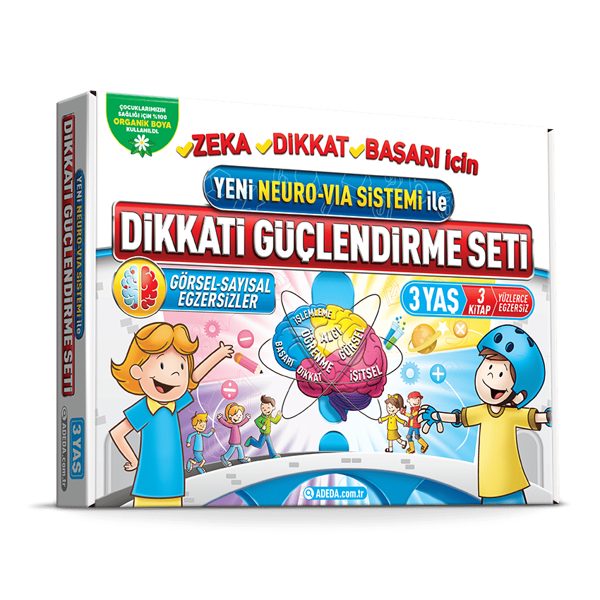 Dikkati Güçlendirme Seti 3 Yaş