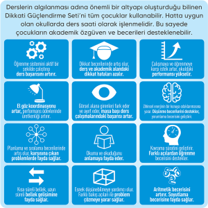 Dikkati Güçlendirme Seti 7 Yaş