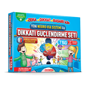 Dikkati Güçlendirme Seti 7 Yaş