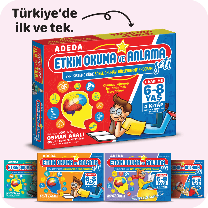 Etkin Okuma ve Anlama Seti 1. Kademe