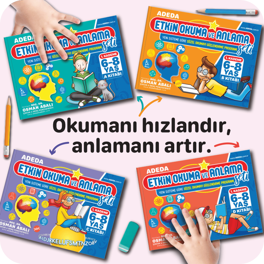 Etkin Okuma ve Anlama Seti 1. Kademe