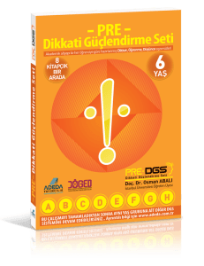PRE Dikkati Güçlendirme Seti 6 Yaş Set