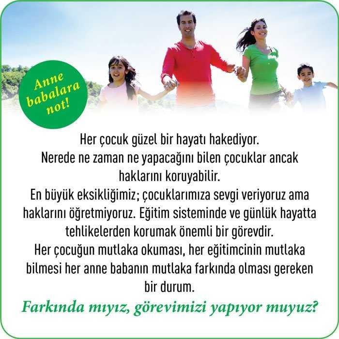 Tehlikeden Önce Serisi - 1 Çocuk İstismarını Önleme Kitabı