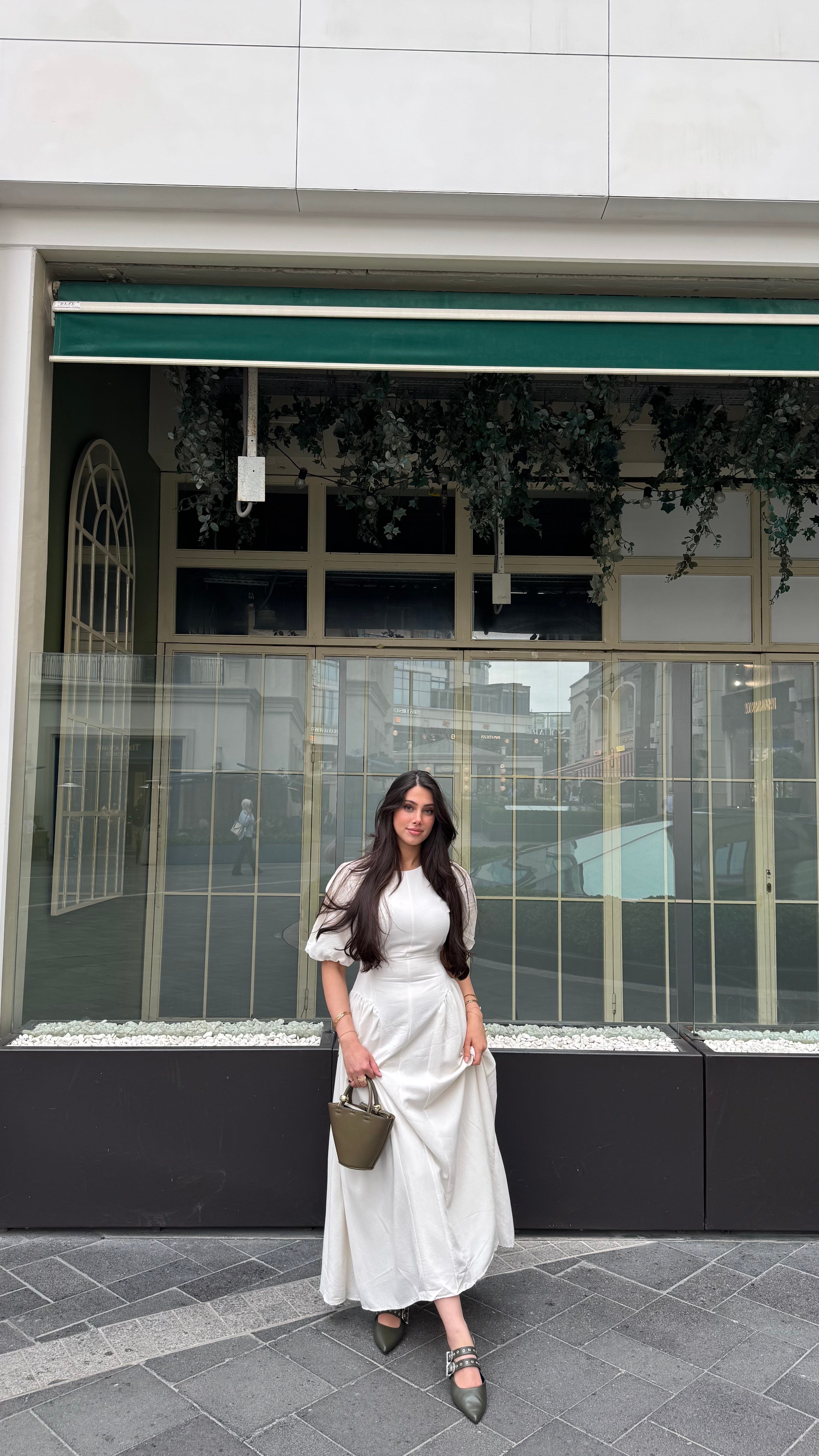Bella Ecru Elbise -ELBİSE