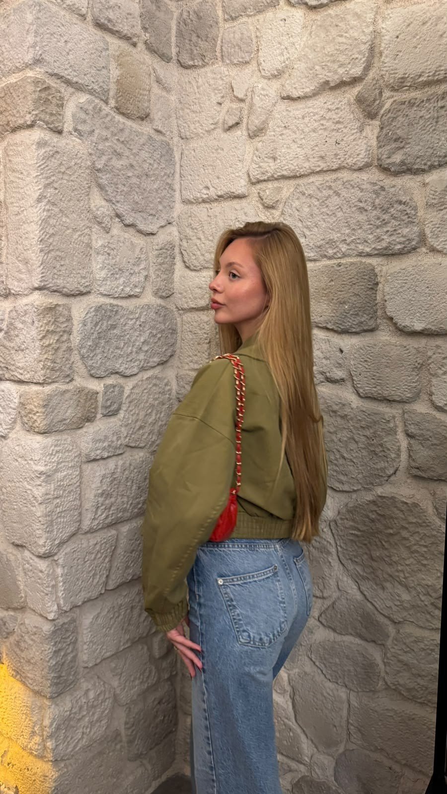 Bomber Trençkot Yağ Yeşili-Trençkot