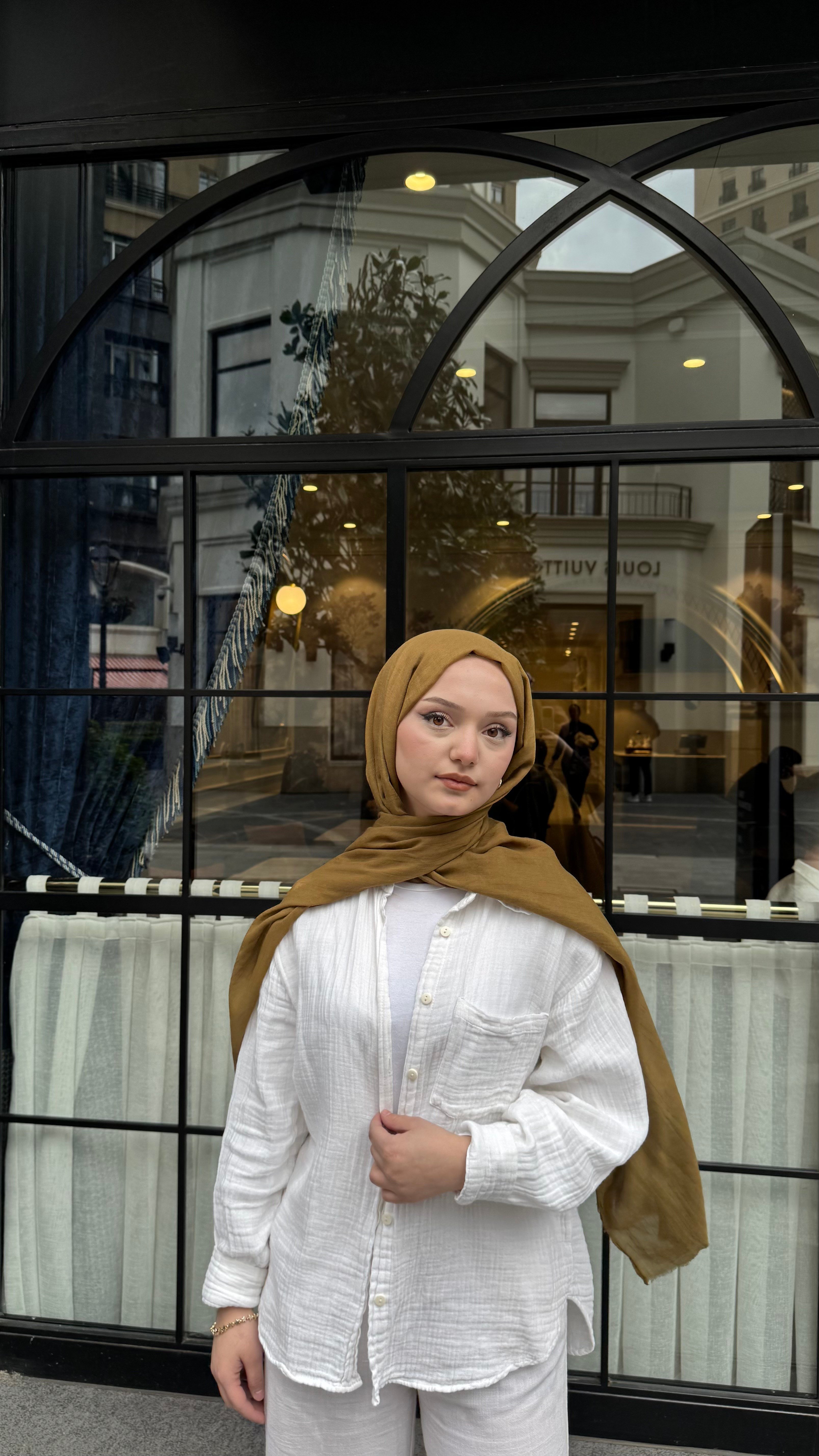 Claire Pamuk  Şal-Çöl Bronz-ŞAL