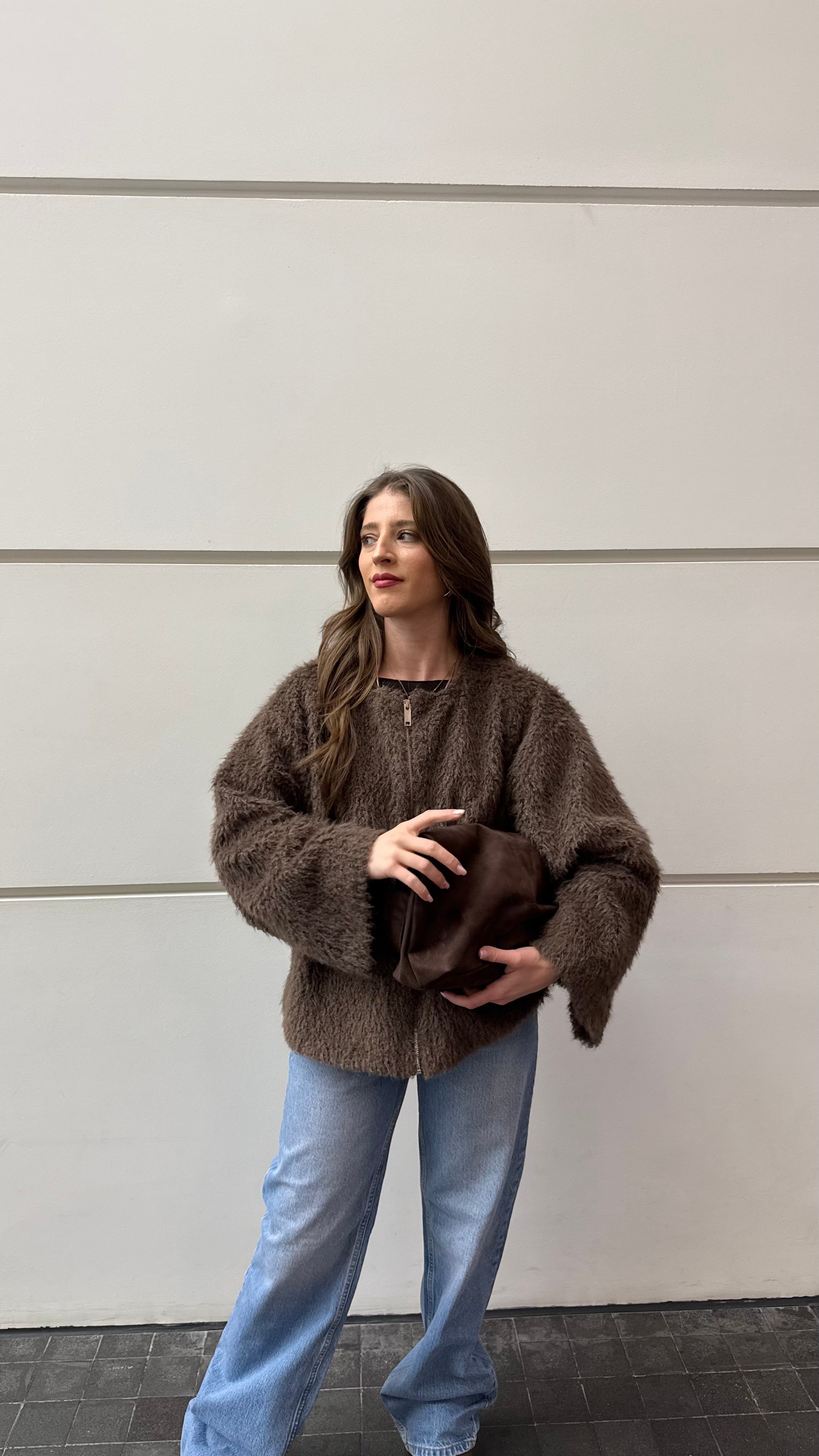Kahve Gigi Peluş -DIŞ GİYİM
