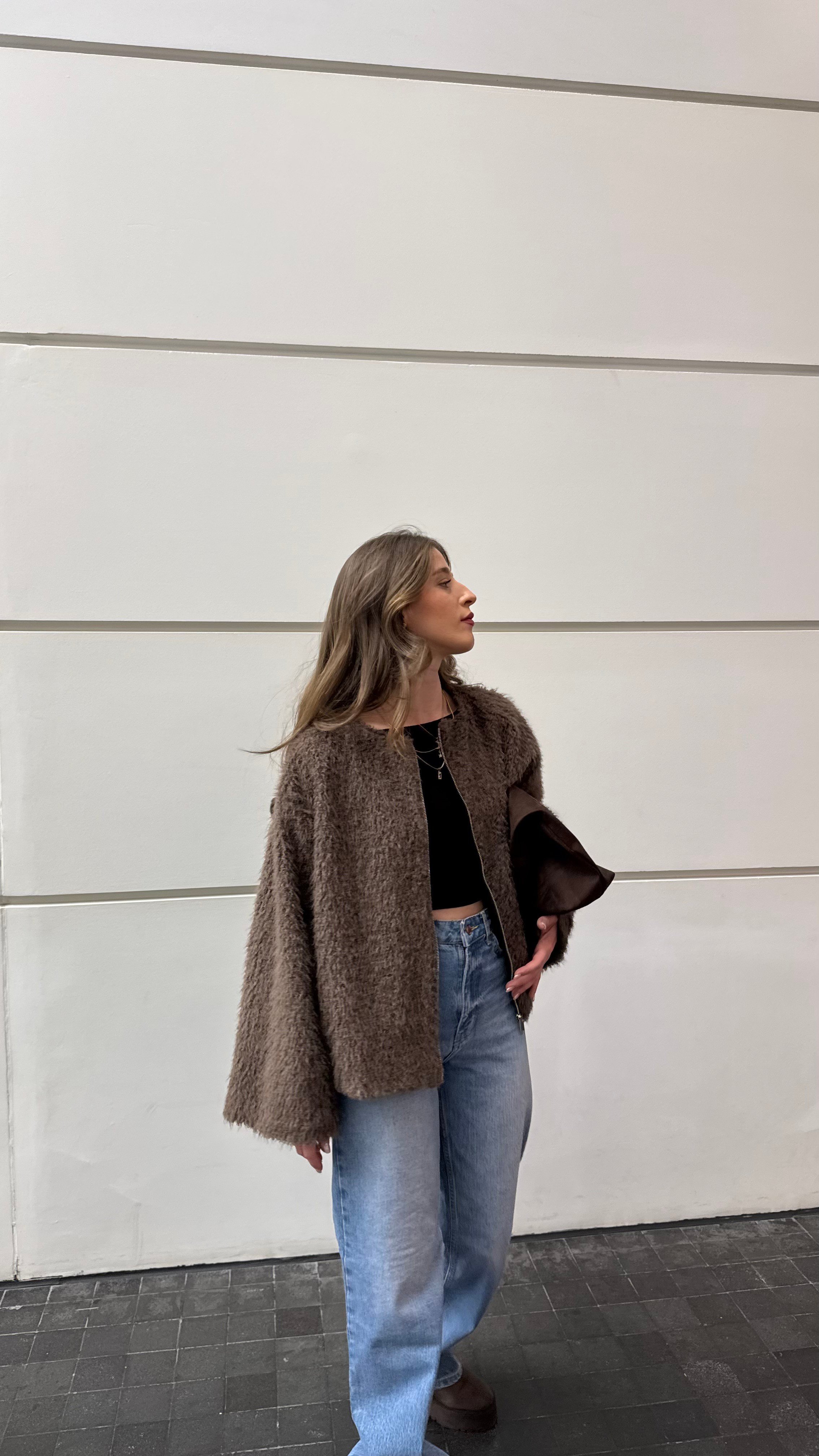 Kahve Gigi Peluş -DIŞ GİYİM