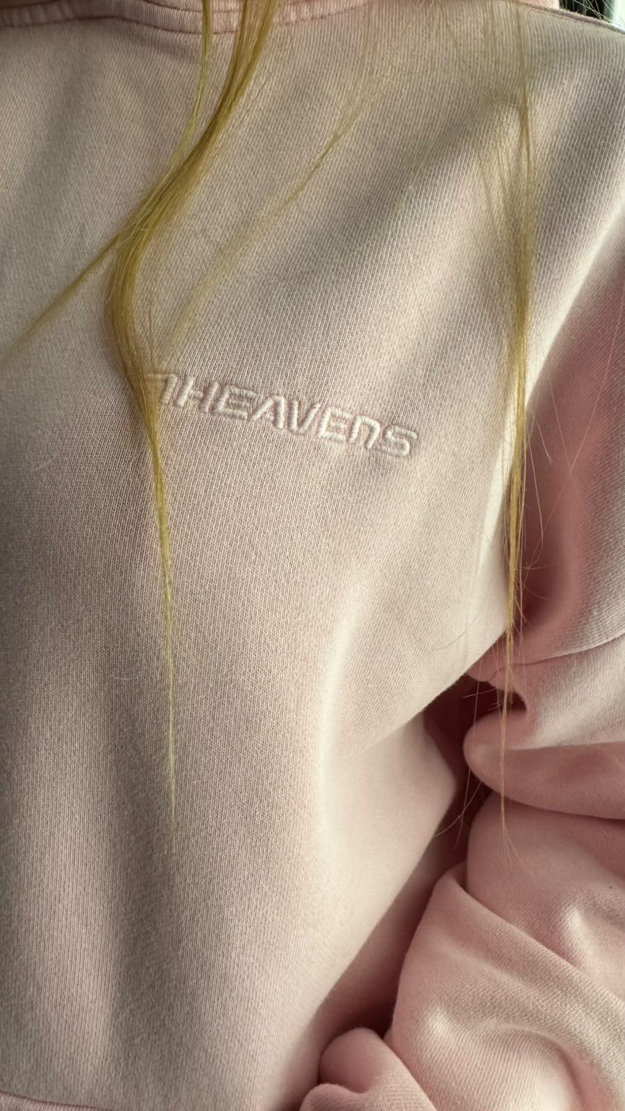Pamuk Sweatshirt Soft Pembe -Sweatshirt