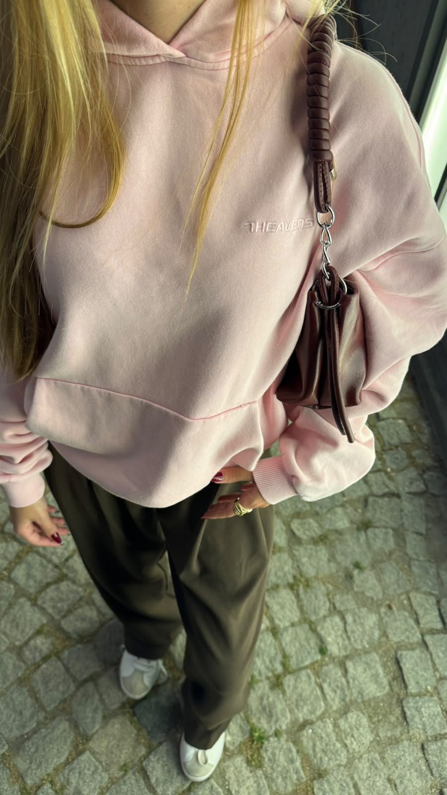 Pamuk Sweatshirt Soft Pembe -Sweatshirt