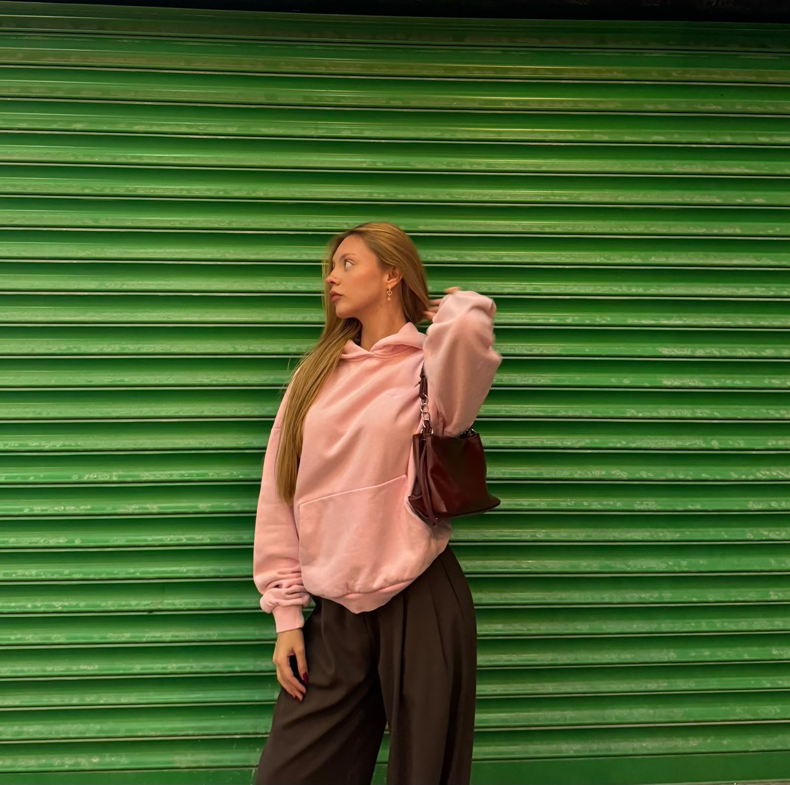 Pamuk Sweatshirt Soft Pembe -Sweatshirt