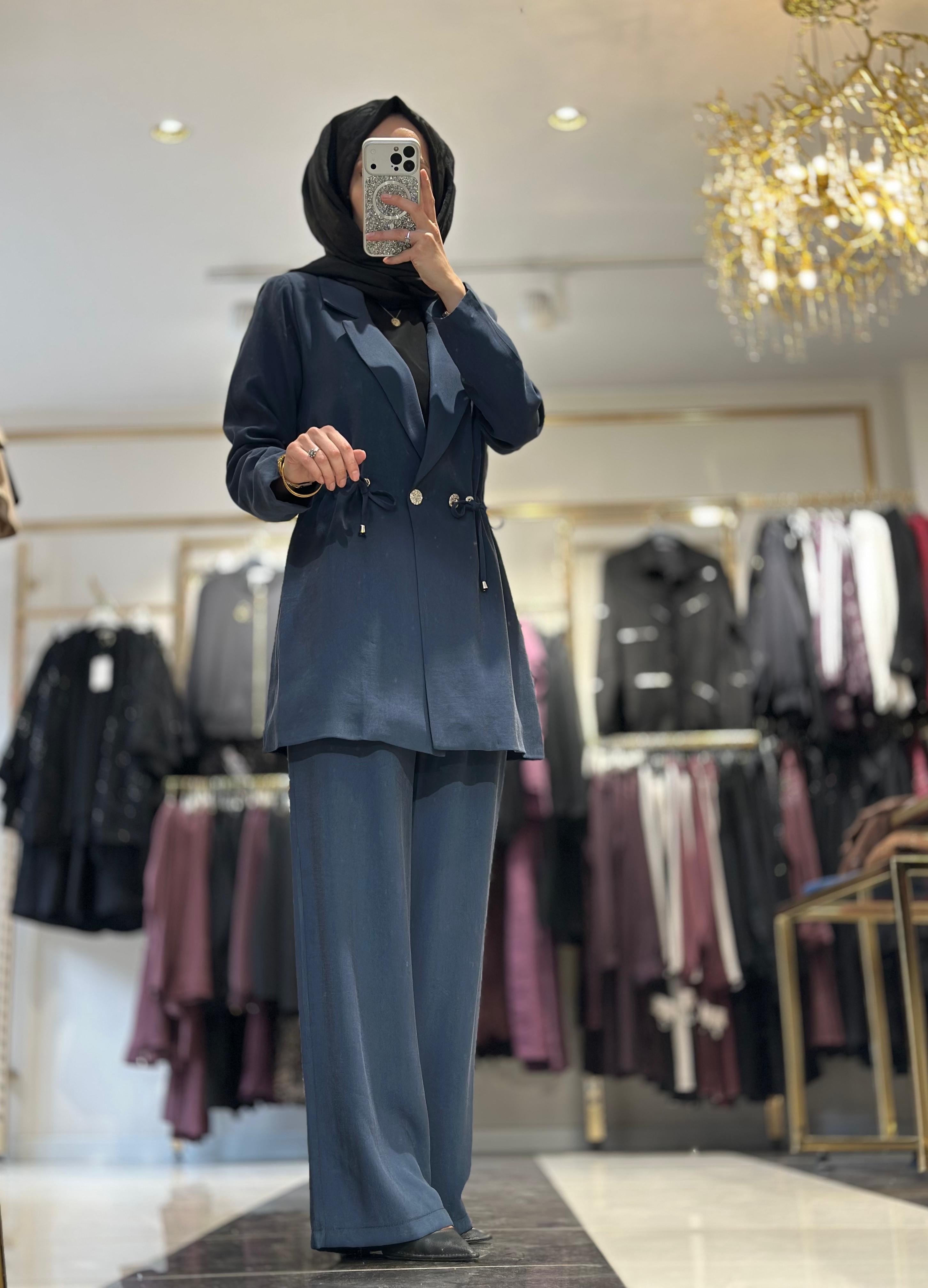 1474 BLAZER CEKETLİ İKİLİ TAKIM