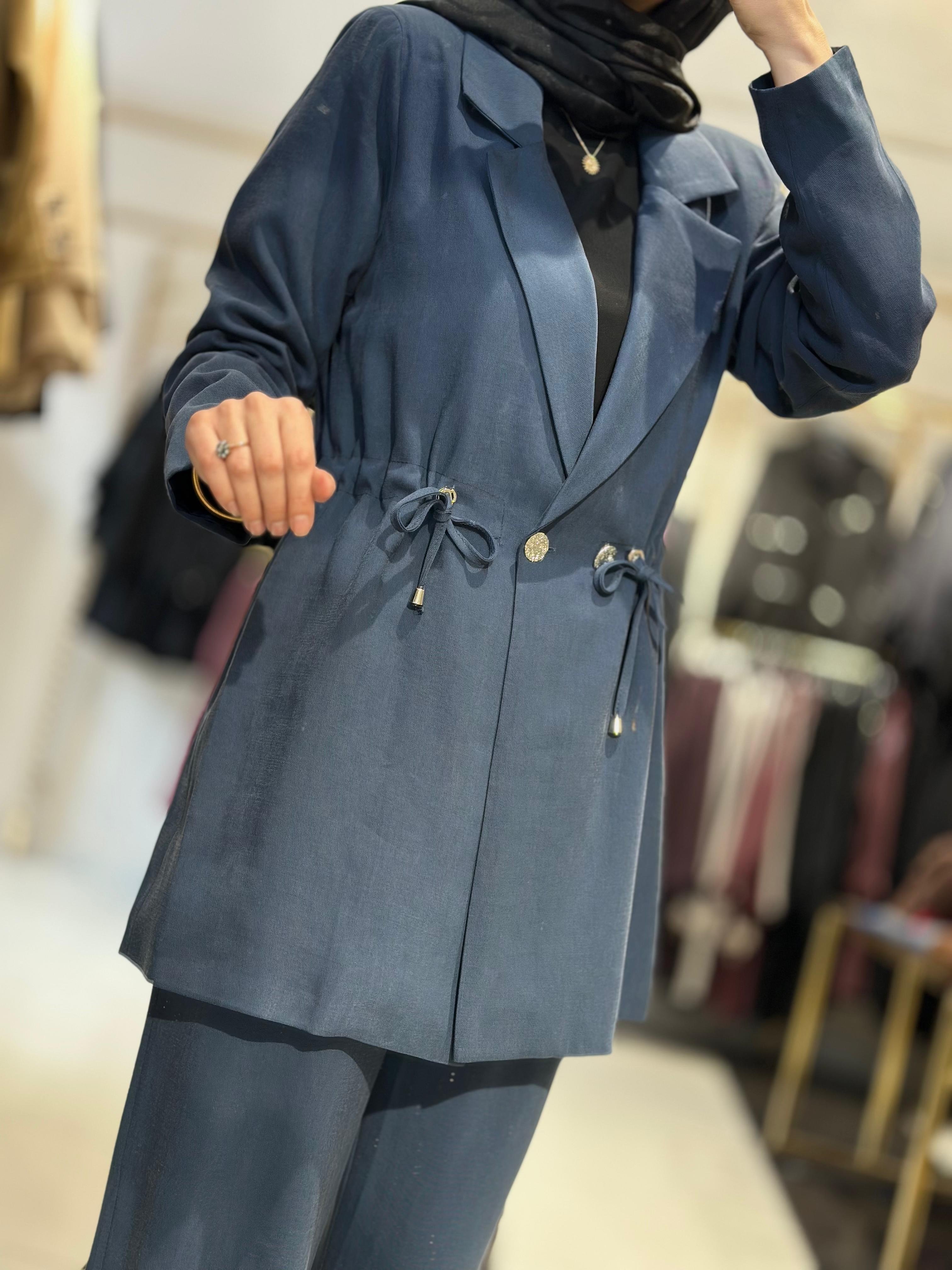1474 BLAZER CEKETLİ İKİLİ TAKIM