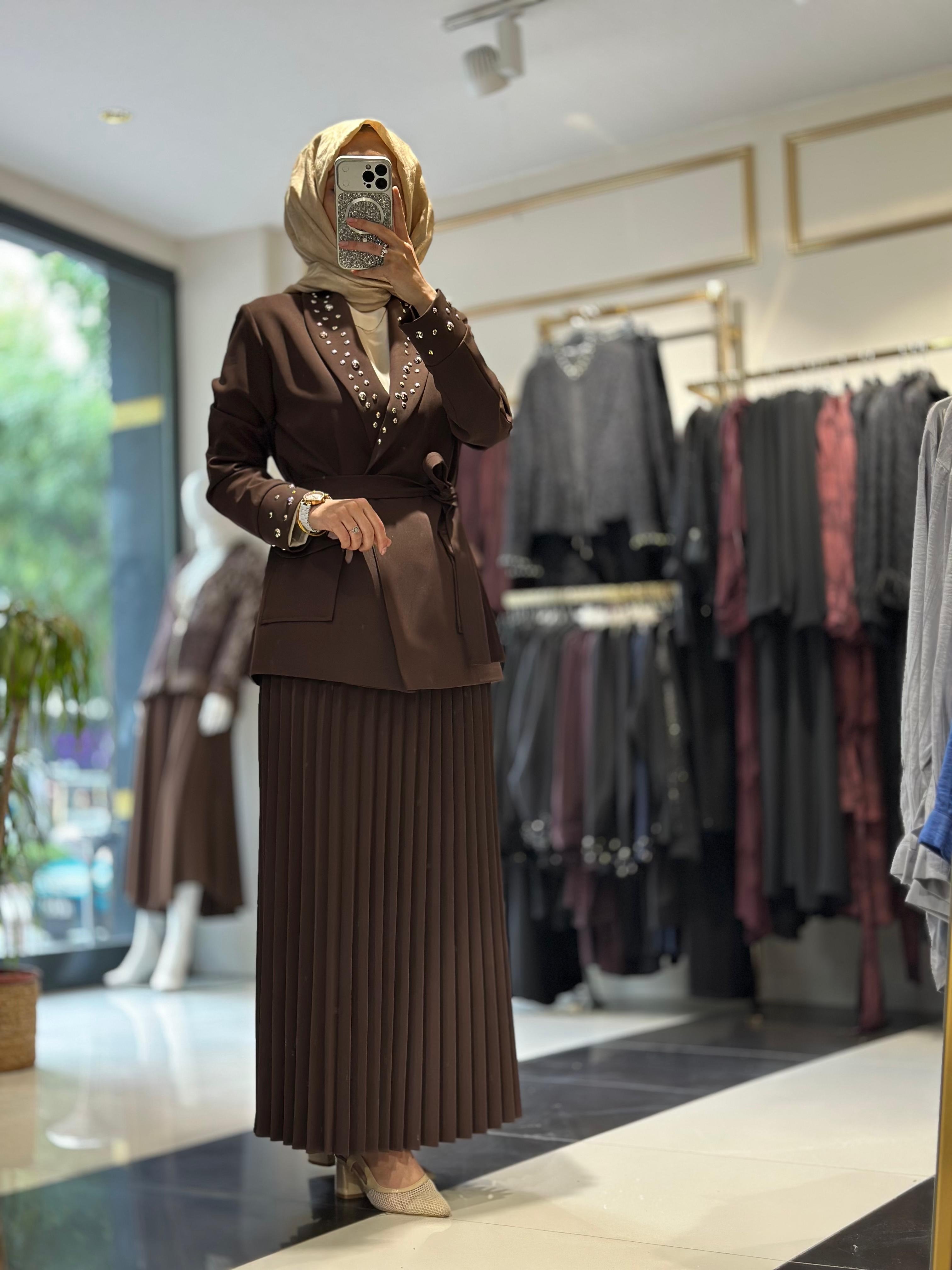 1558 BLAZER ETEKLİ TAKIM