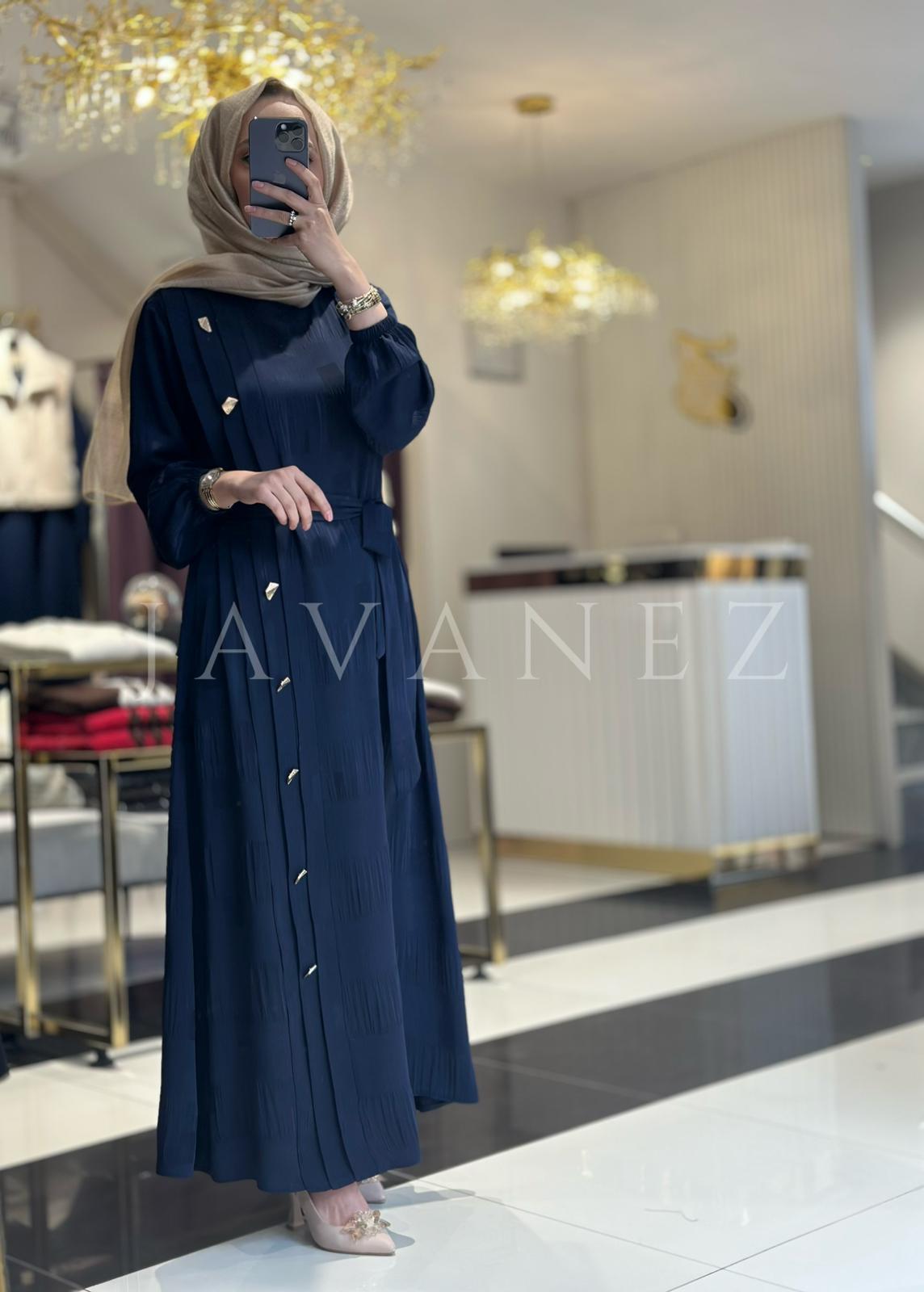 1736 PAMUK SATEN ELBİSE