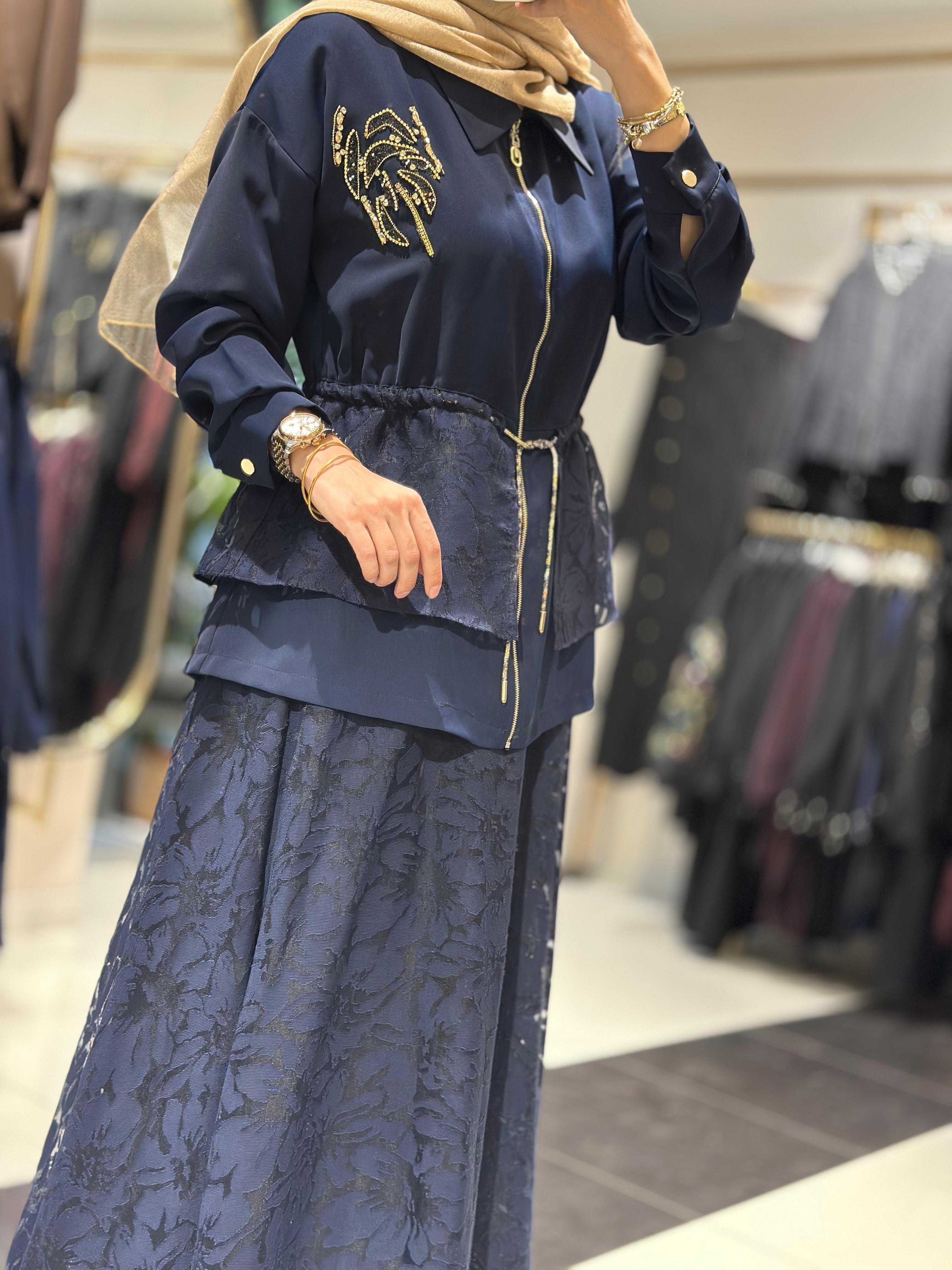1751 YAKMA DETAYLI ETEKLİ TAKIM