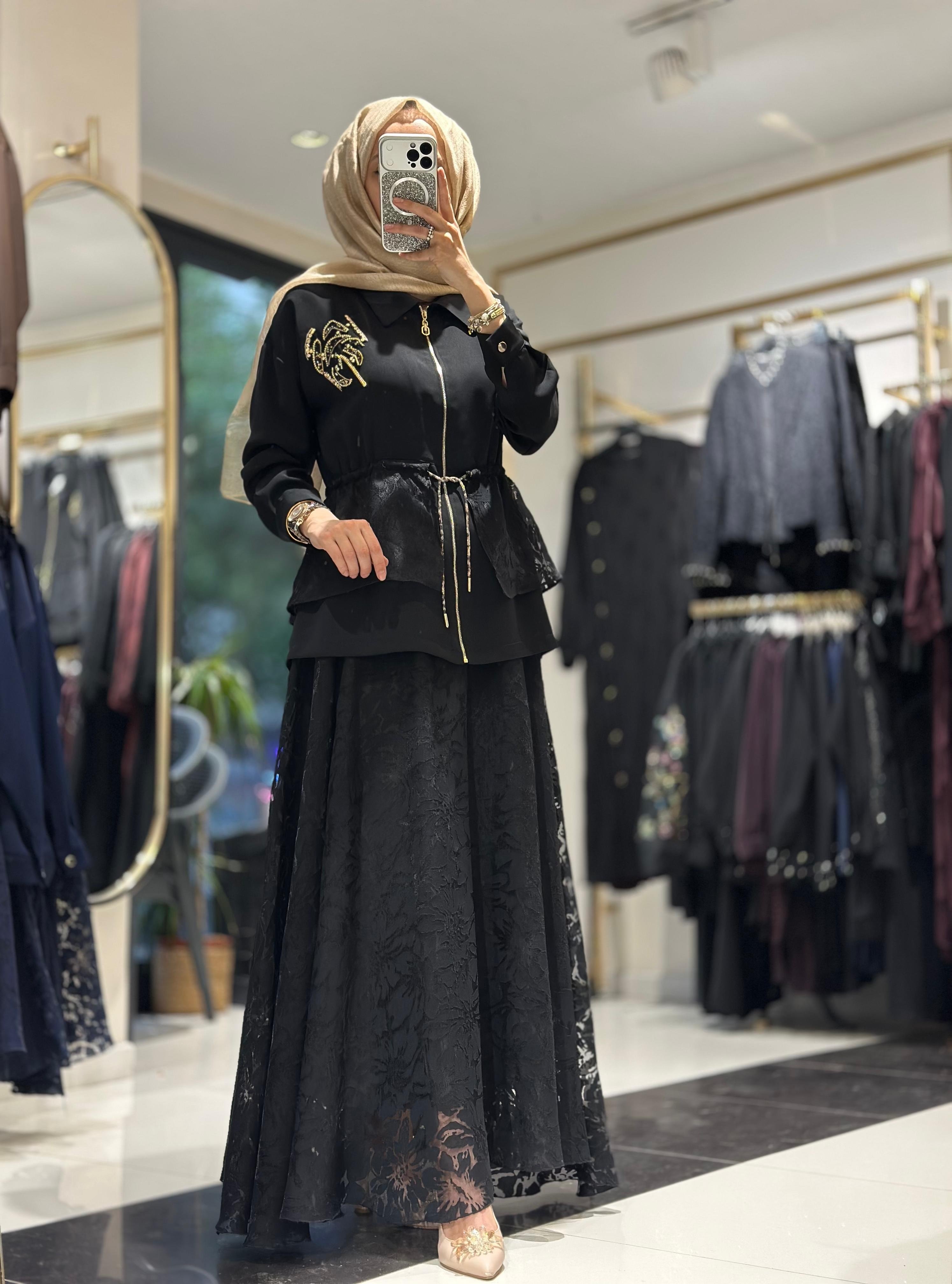 1751 YAKMA DETAYLI ETEKLİ TAKIM