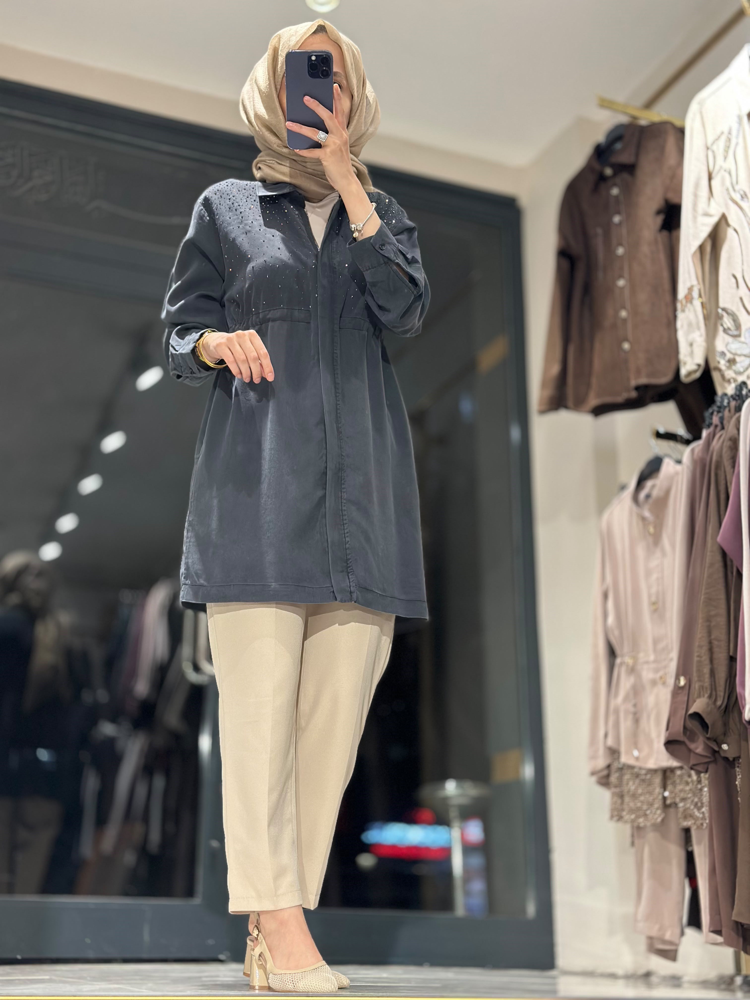 6048 FERMUARLI TENSEL CEKET