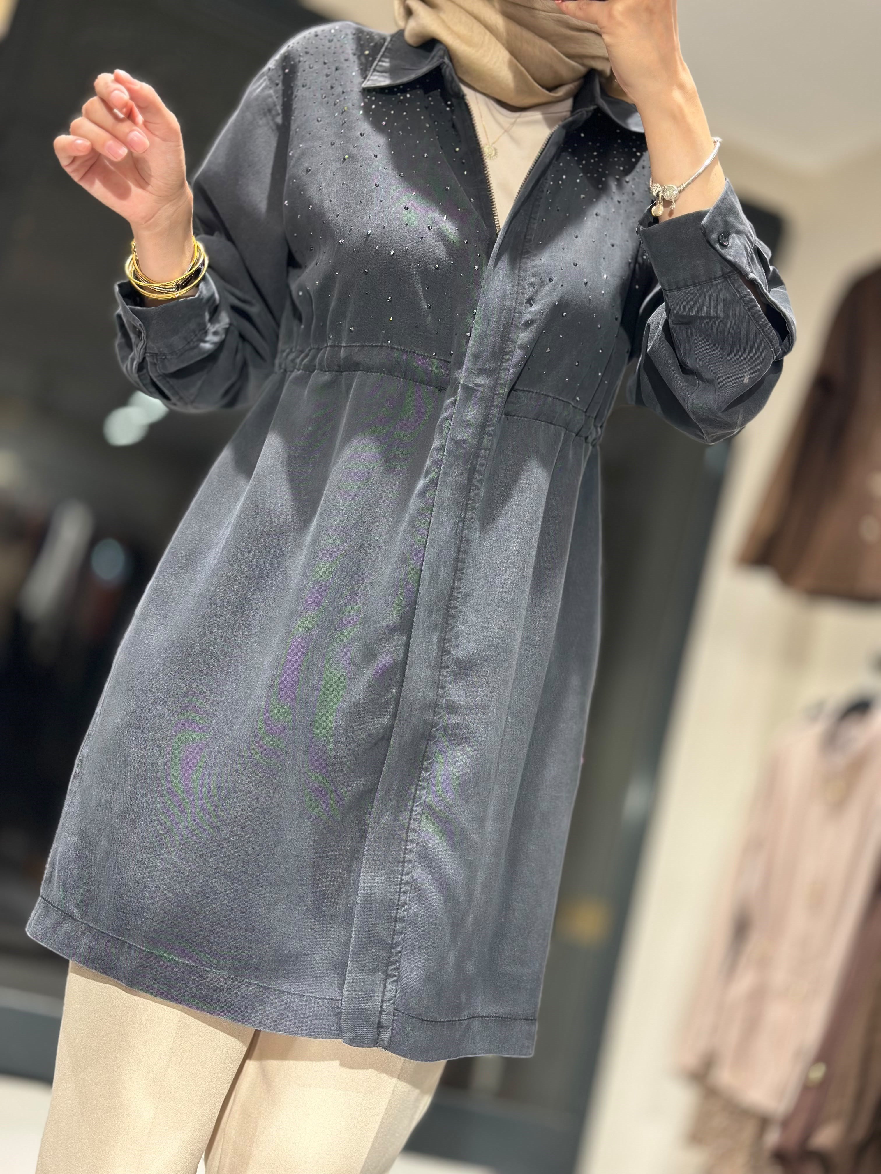 6048 FERMUARLI TENSEL CEKET