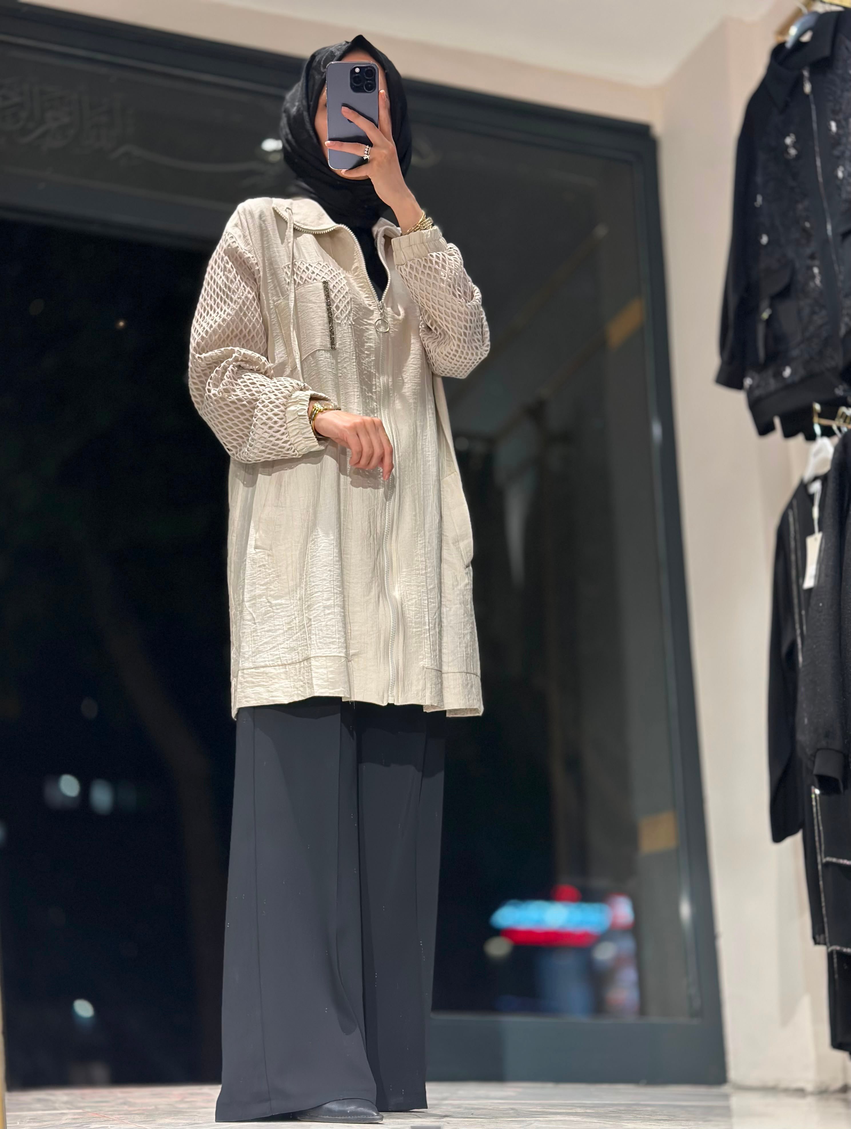 6103 FİLE DETAYLI CEKET