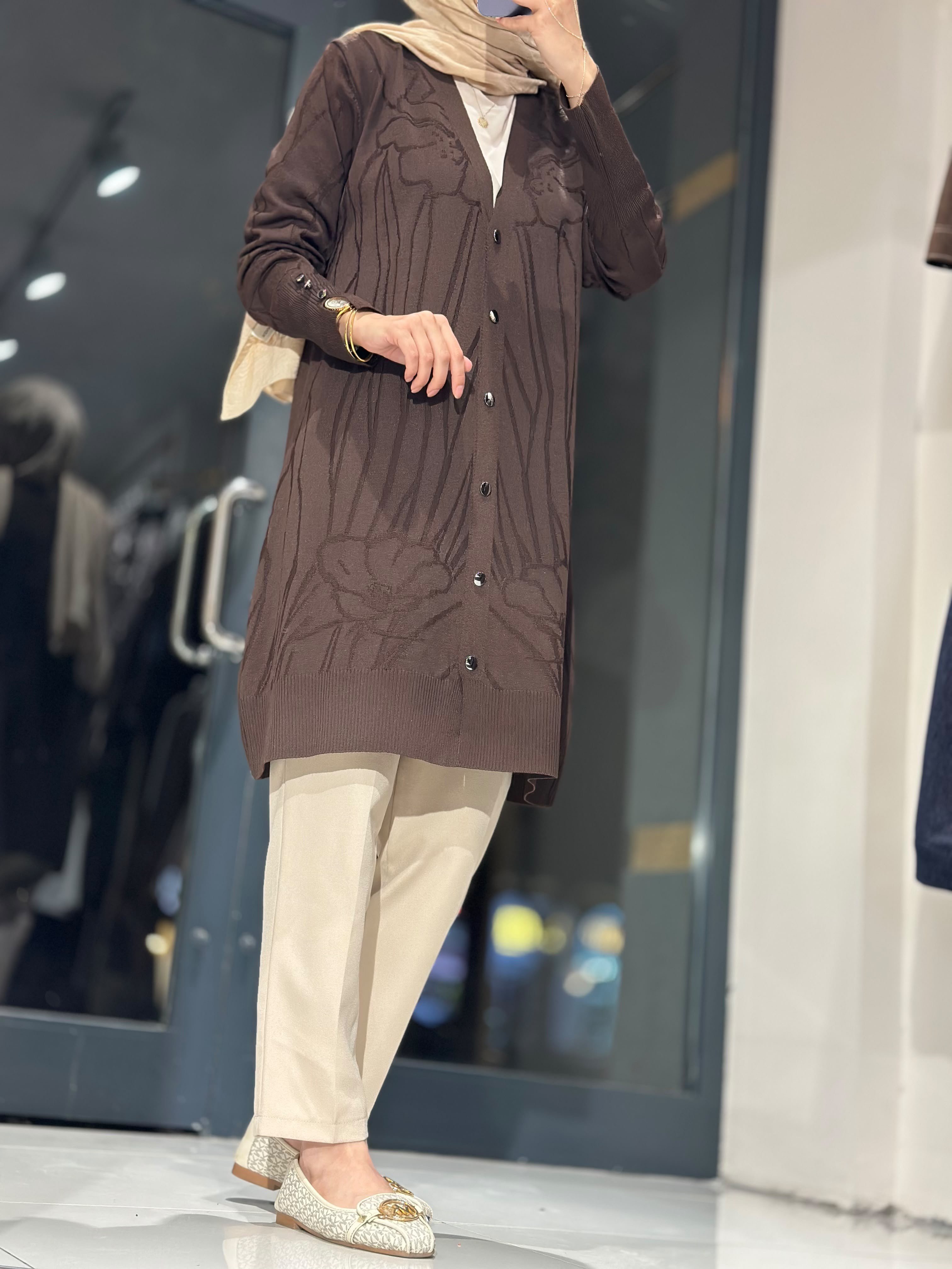 PLC78 KOL DETAYLI TRİKO HIRKA