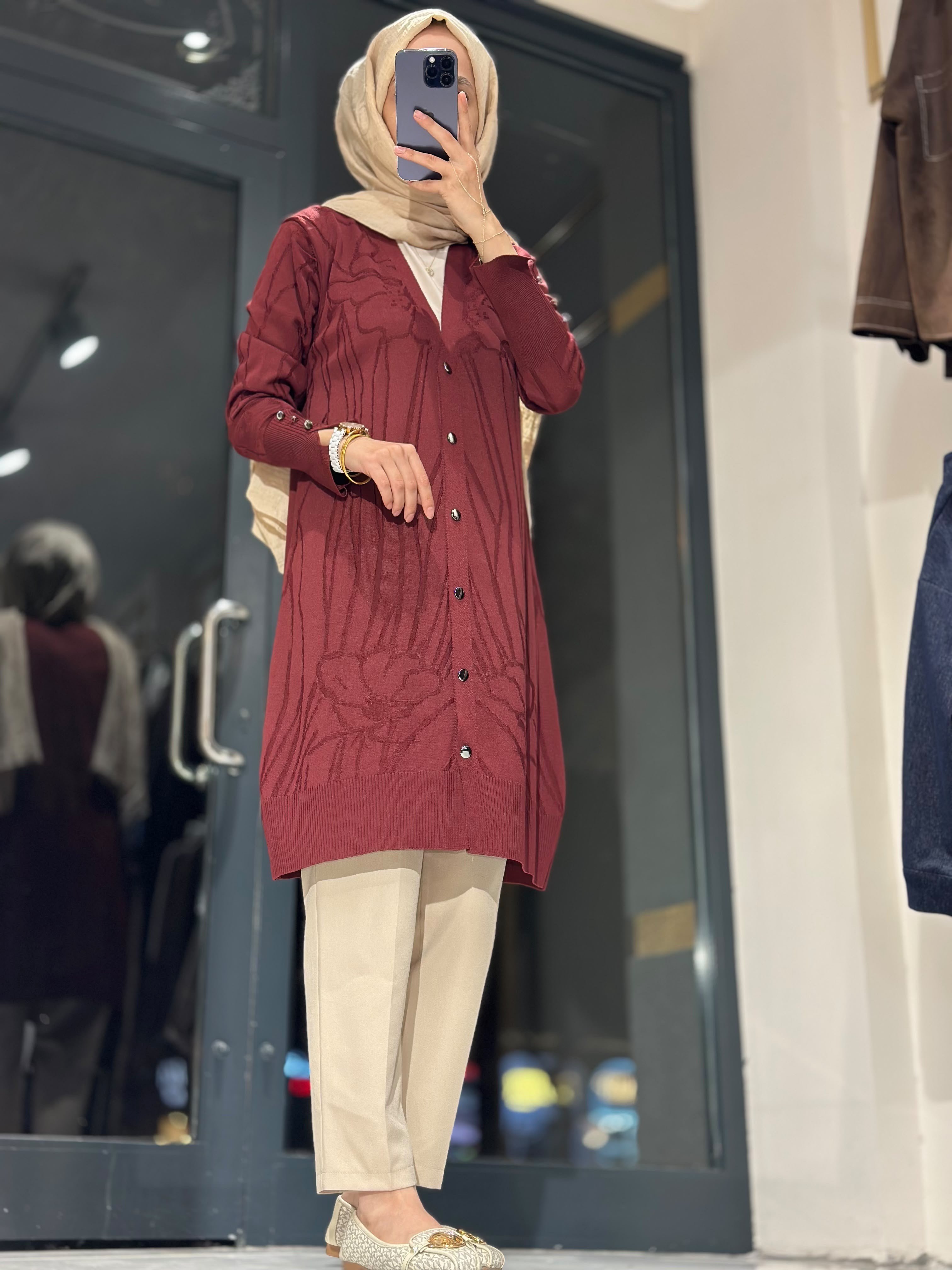 PLC78 KOL DETAYLI TRİKO HIRKA