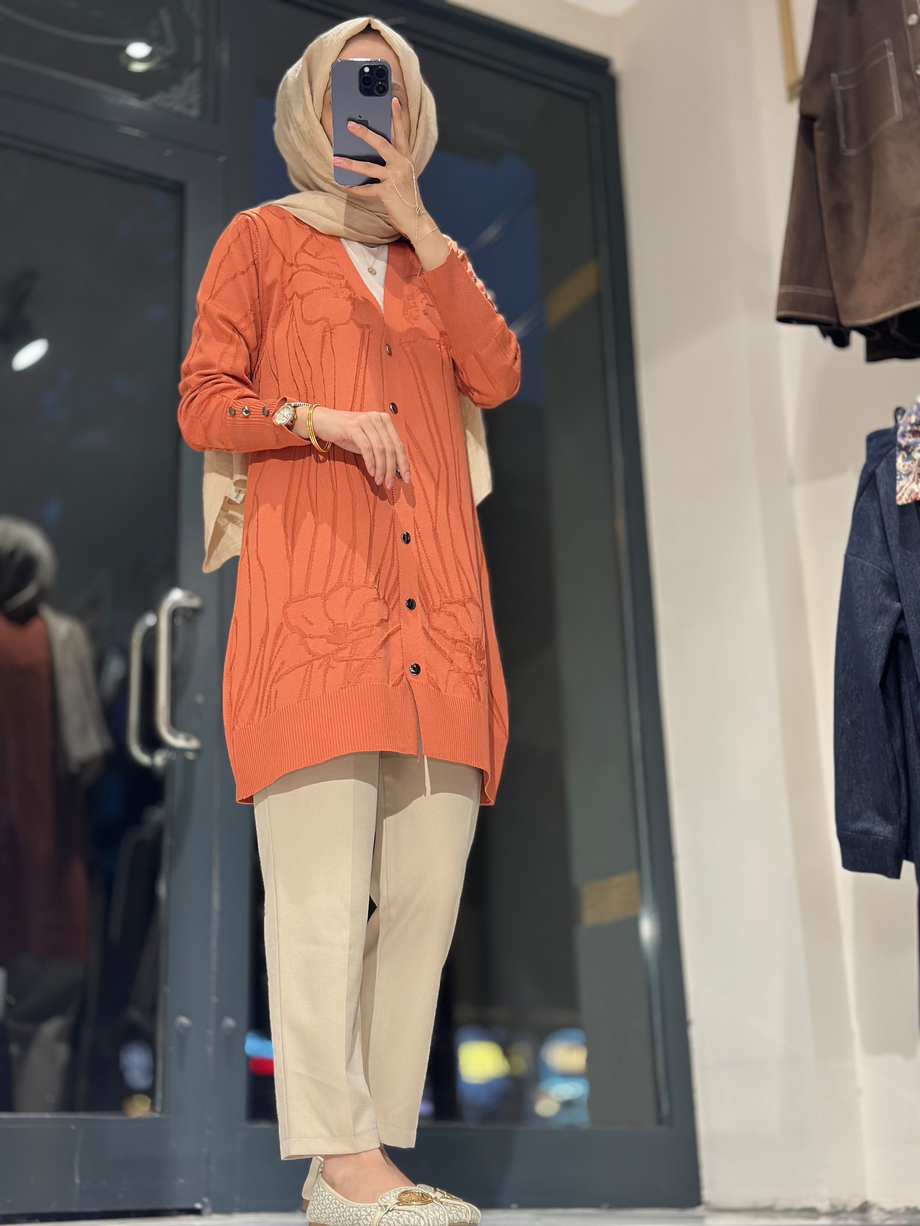 PLC78 KOL DETAYLI TRİKO HIRKA