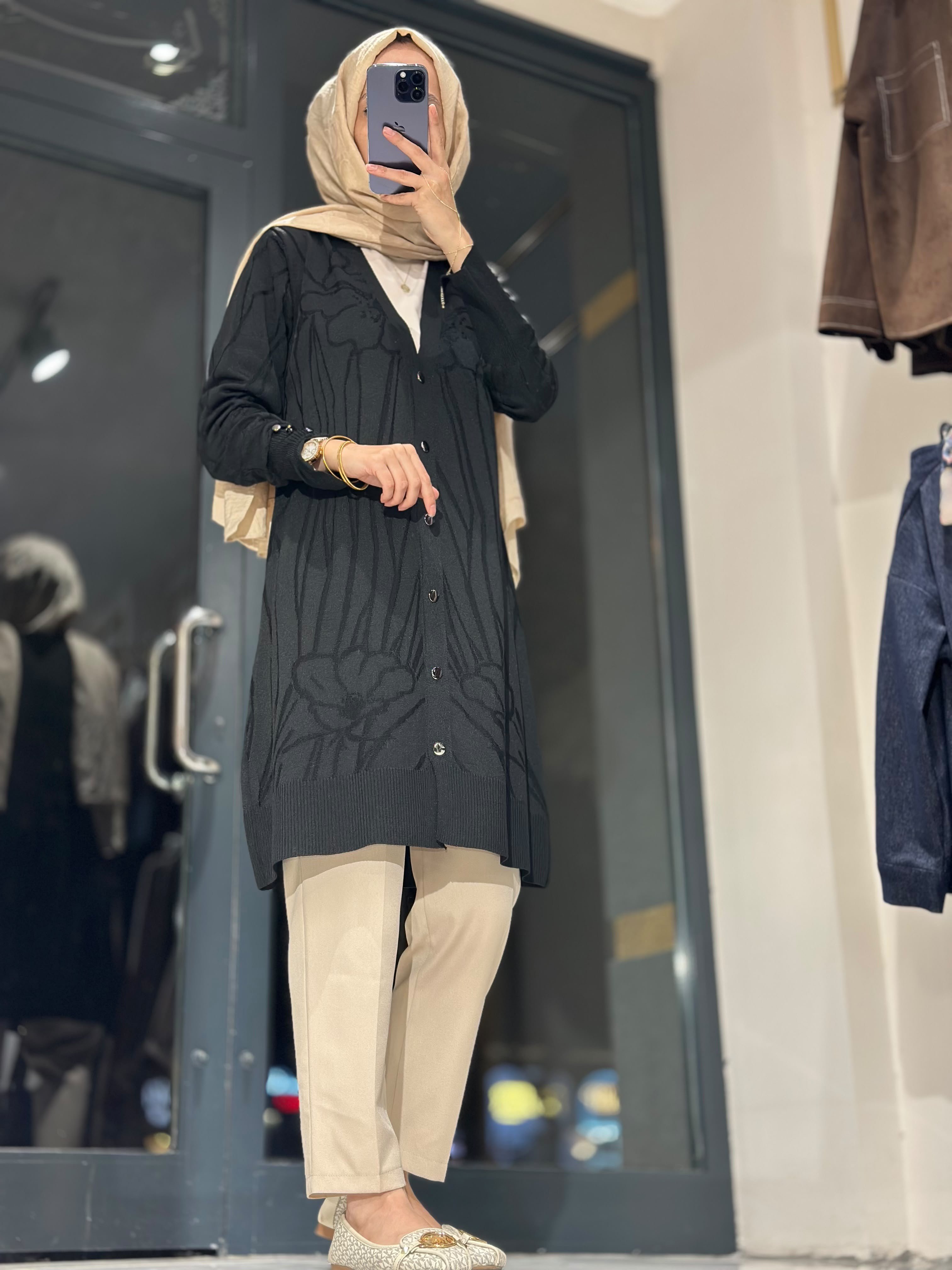 PLC78 KOL DETAYLI TRİKO HIRKA