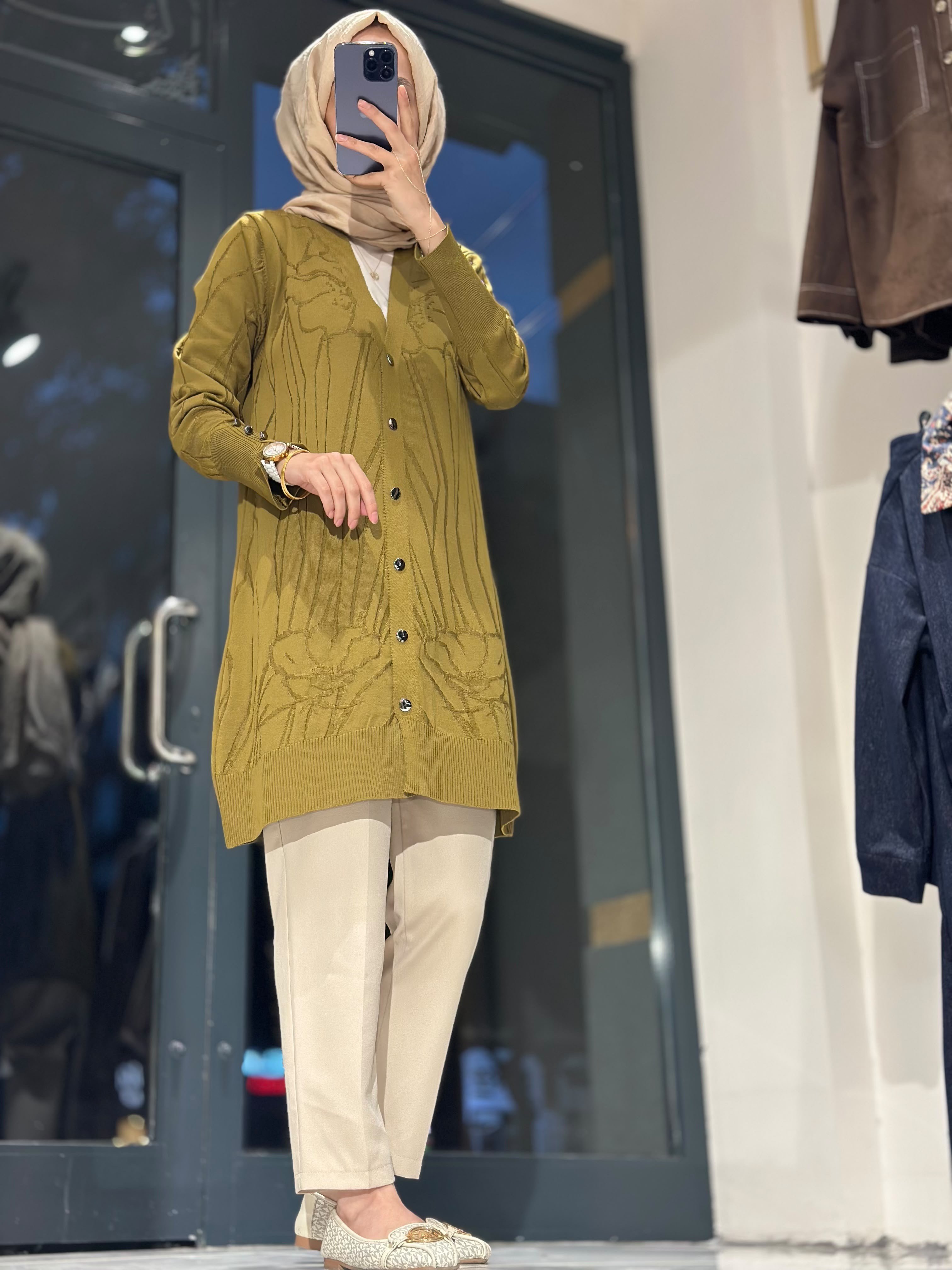 PLC78 KOL DETAYLI TRİKO HIRKA