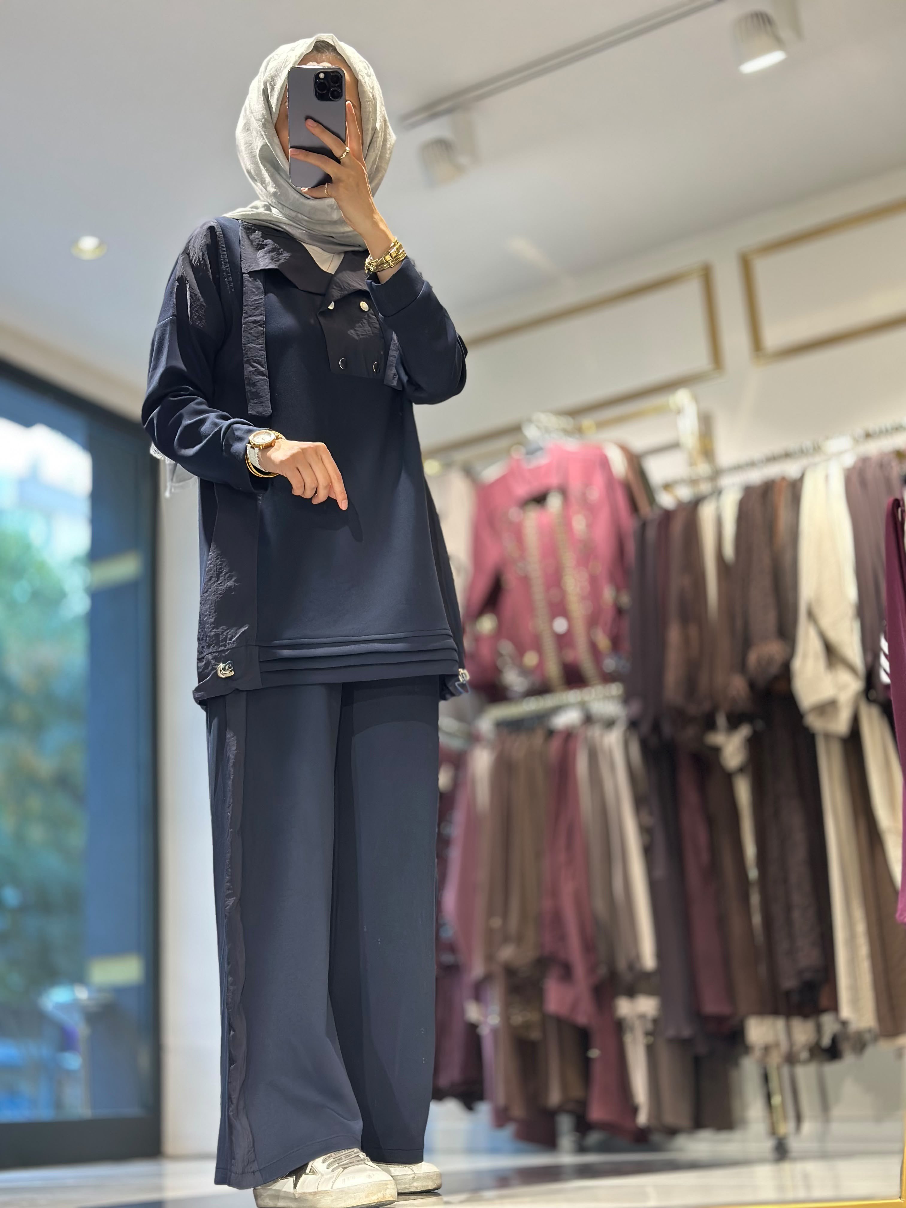 T125 GARNİ PARAŞÜT DETAY SPOR TAKIM