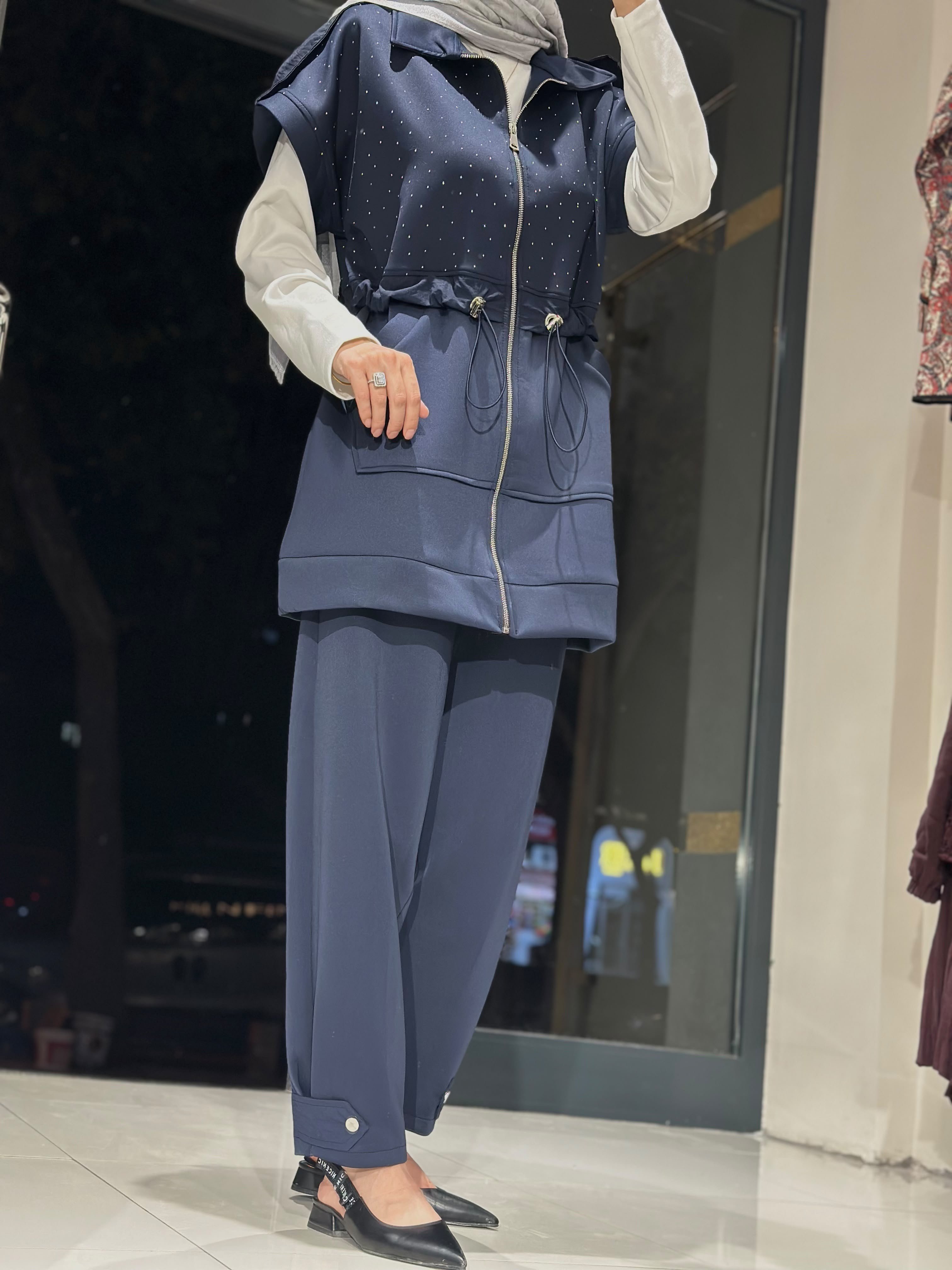 T129 YELEKLİ 3'LÜ TAKIM