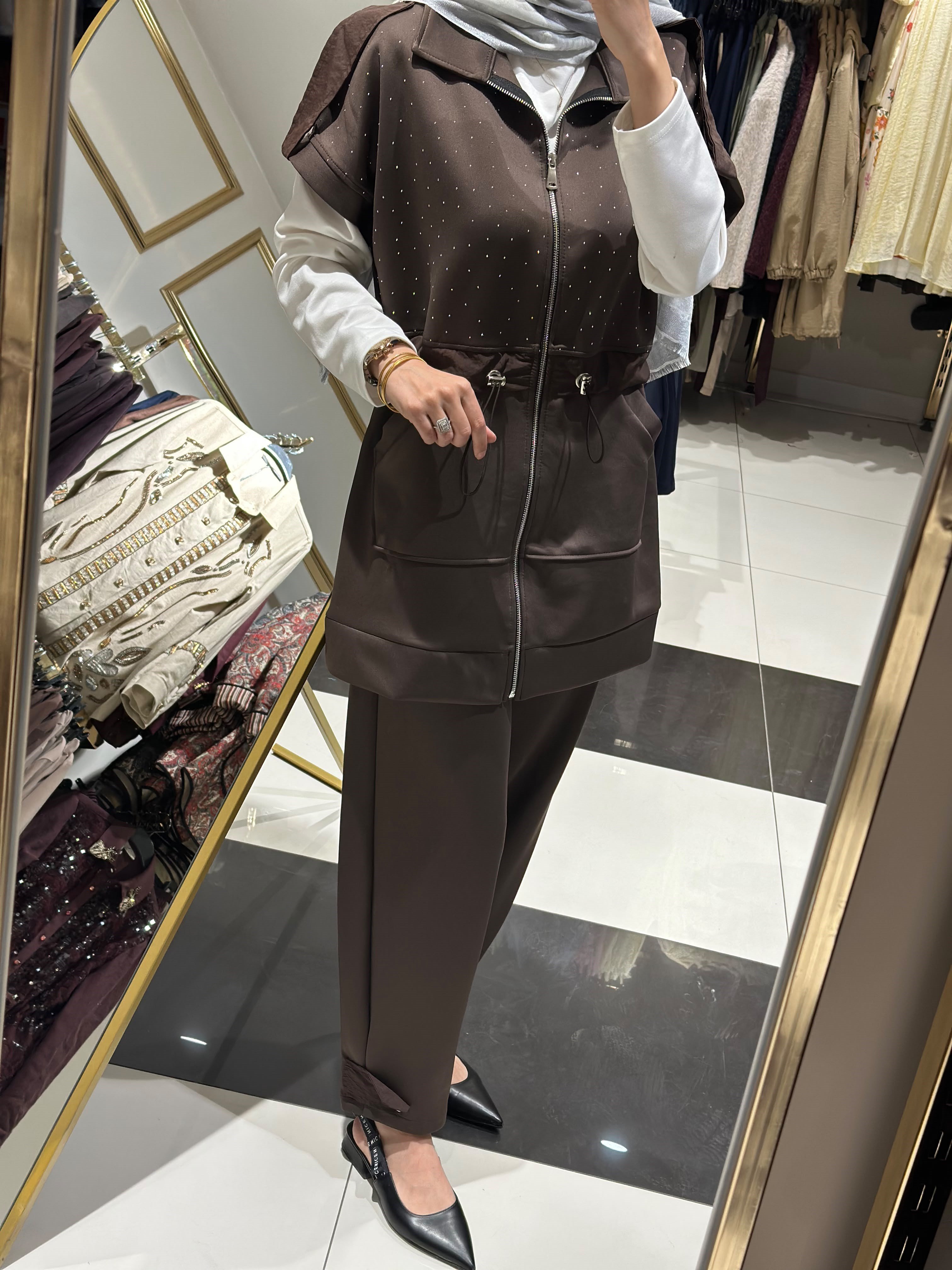 T129 YELEKLİ 3'LÜ TAKIM