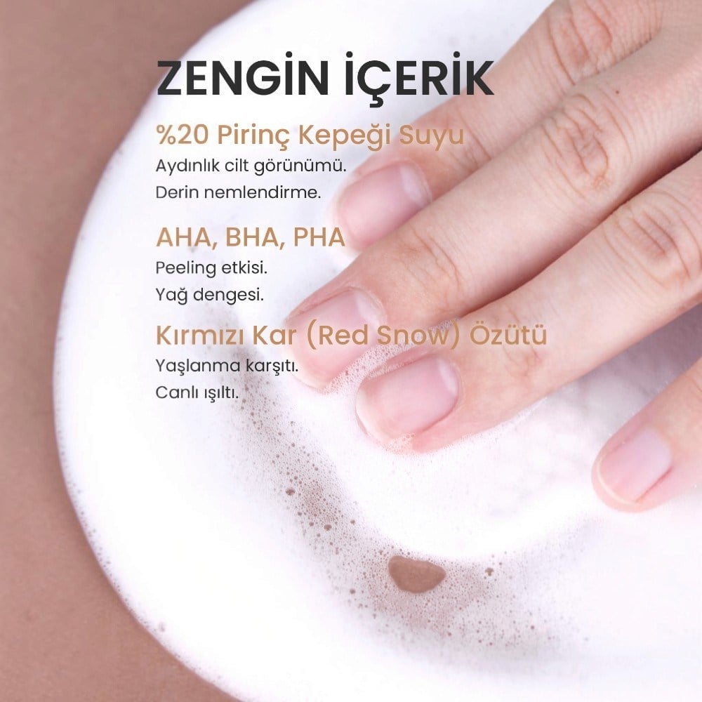 Dermal Cleansing Pirinç Patlaği Ped