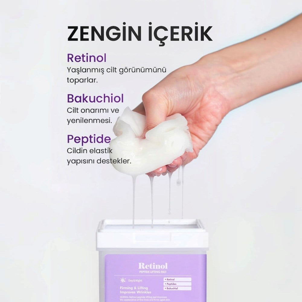 Dermal Retinol Peptide Lifting Pad 120`Li