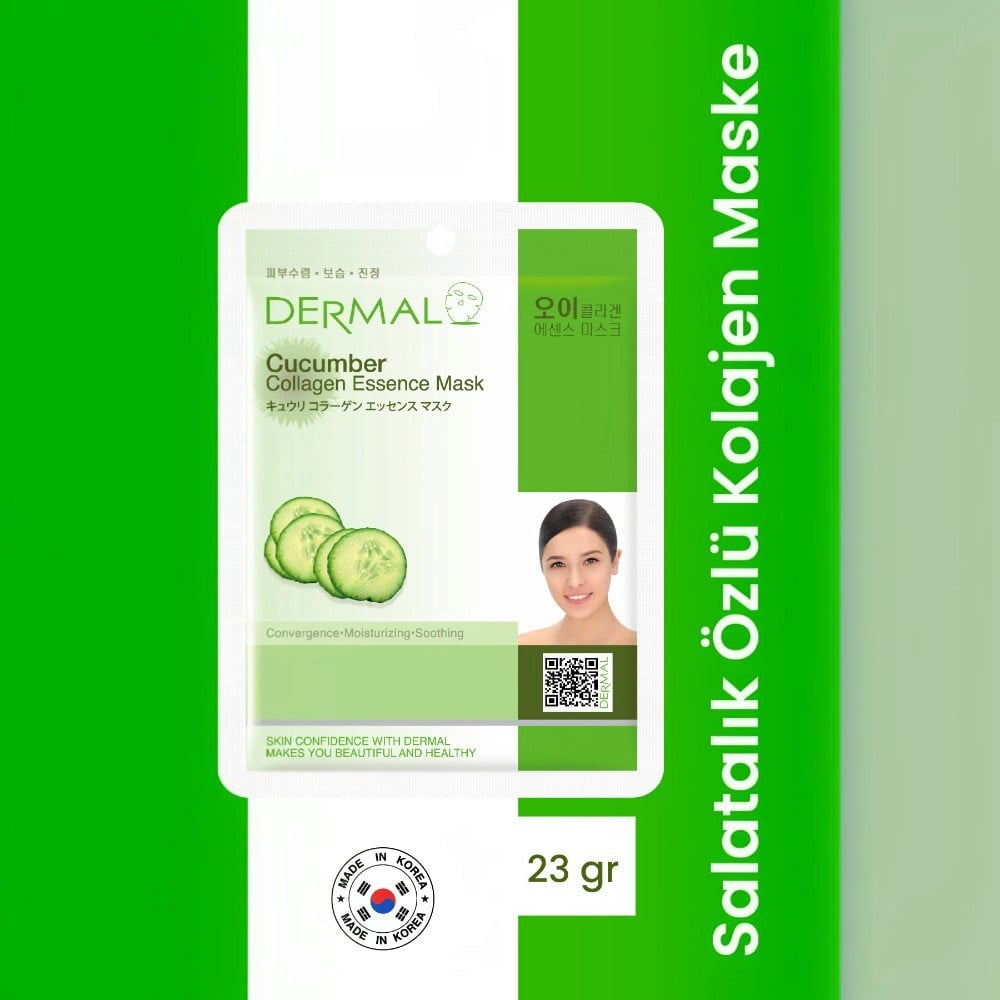 Dermal Salatalik Özlü Kolajen Maskesi 23 Gr