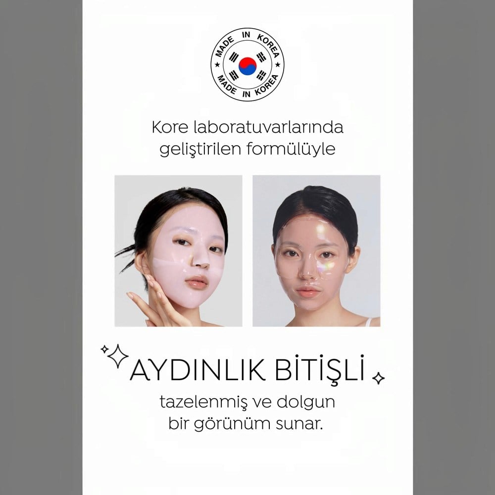Dermal Seoulface Gül Pdrn Parlatici İçerikli Eriyen Maske