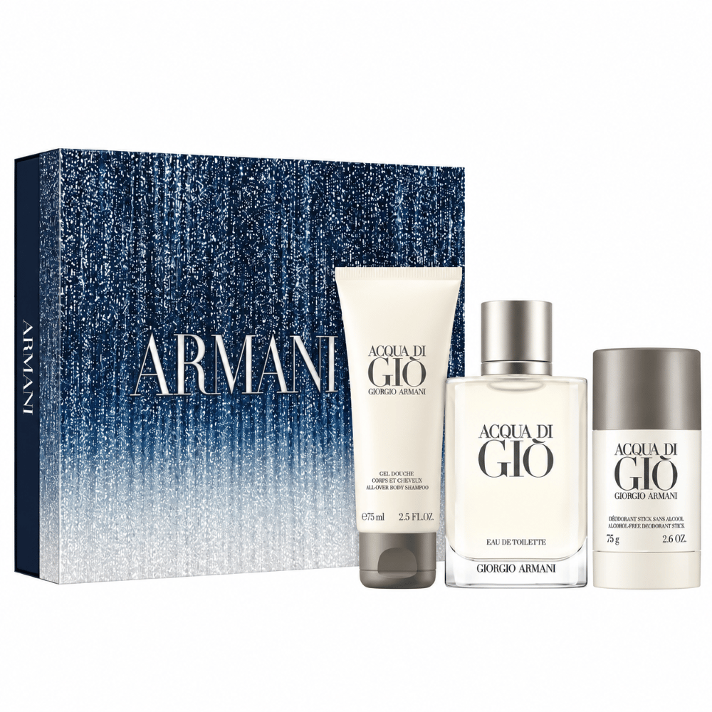 Giorgio Armani Acqua Di Gio Edt 100Ml 75G Stick 75Ml Bs Set