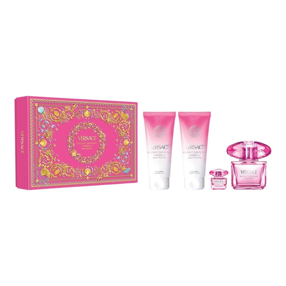 Versace Bright Crystal Absolu 90Ml 5Ml 100Mlsg 100Mlbl Edp Set