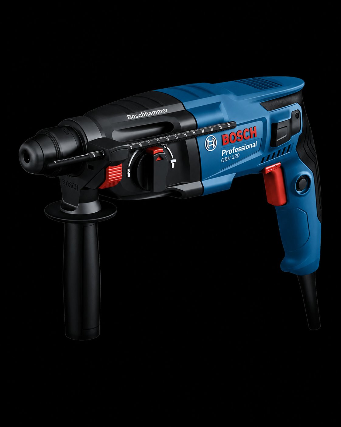 Bosch GBH 220 - Kırıcı Delici (SDS-PLUS, 720 W, 2 JOULE, Profesyonel)