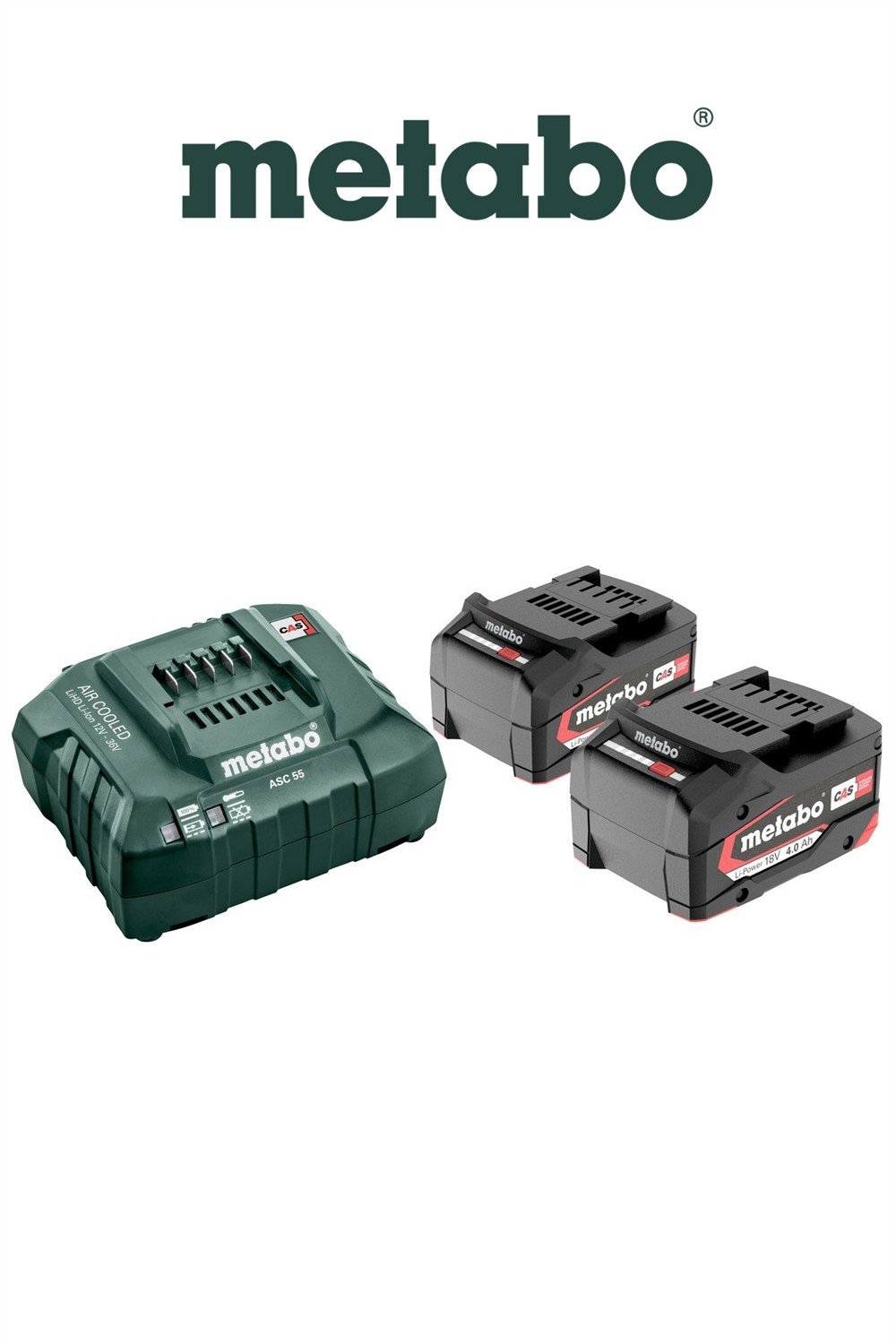 Metabo BASIC SET 2x4.0 Ah
