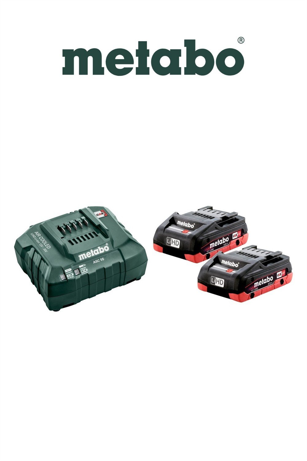 Metabo BASIC SET 2xLiHD 4.0 Ah